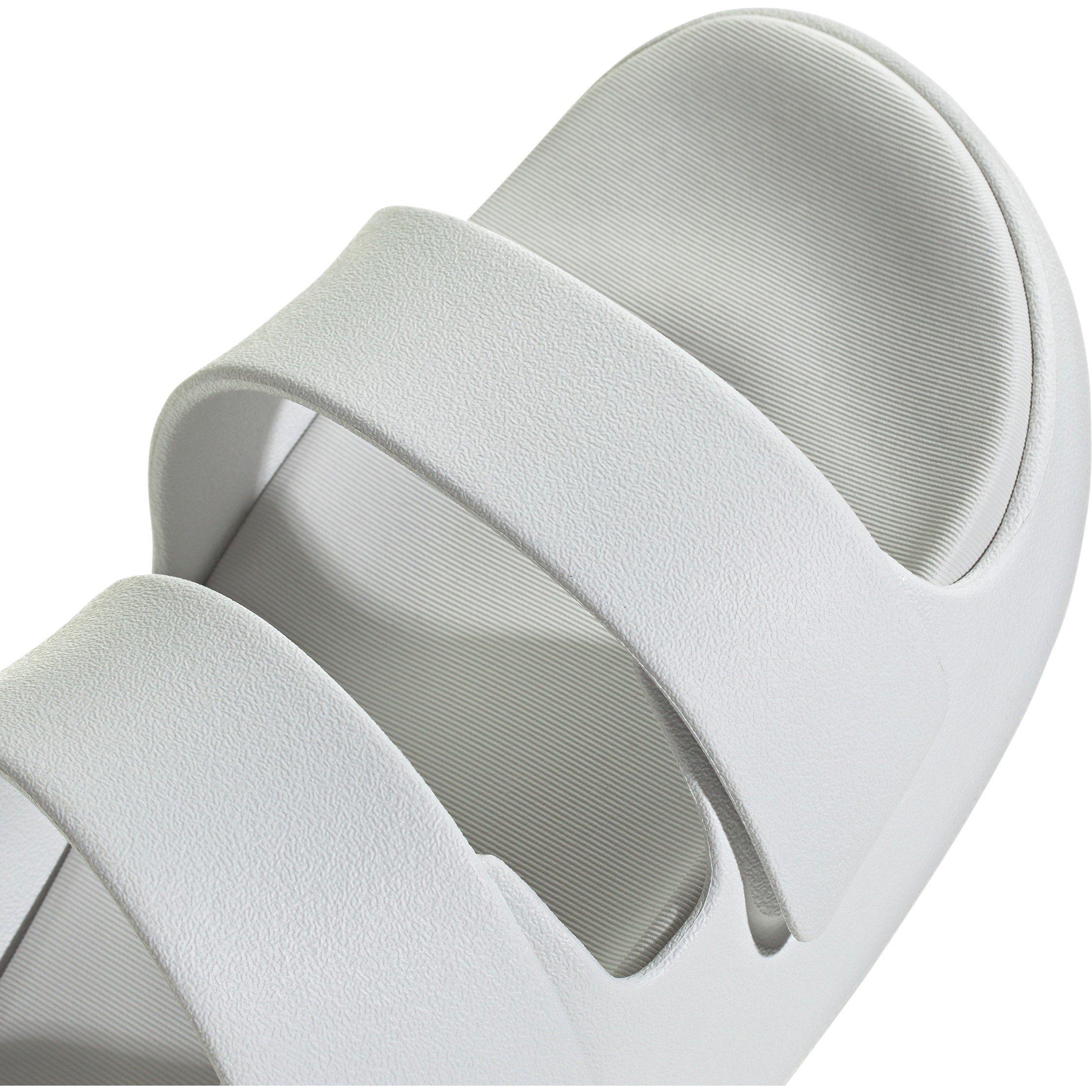 Crys White/Grey - adidas - Women's Znsory Flat Sandal - 7