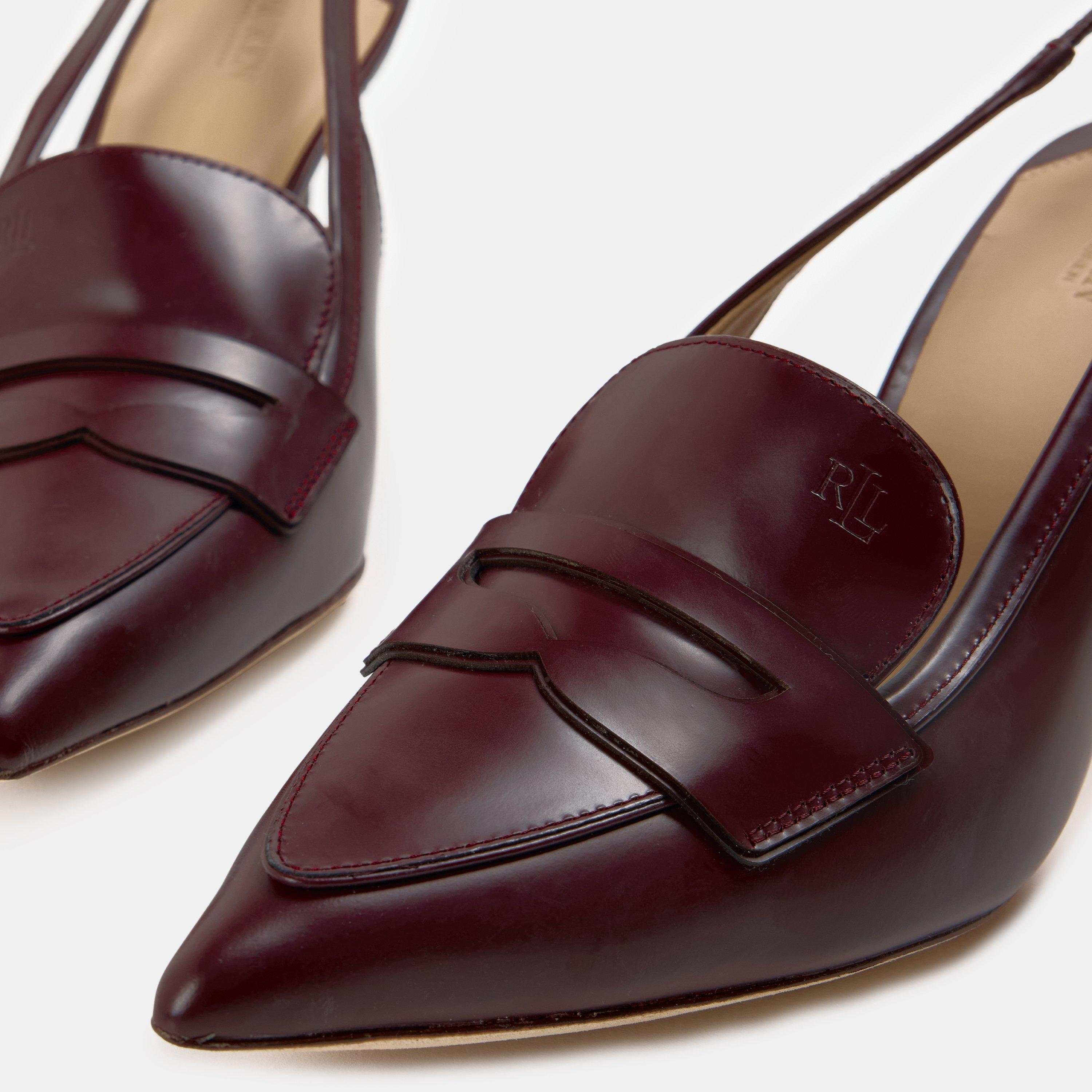 Dark Garnet - Lauren by Ralph Lauren - LRL Khloe Slng Bk Ld61 - 4