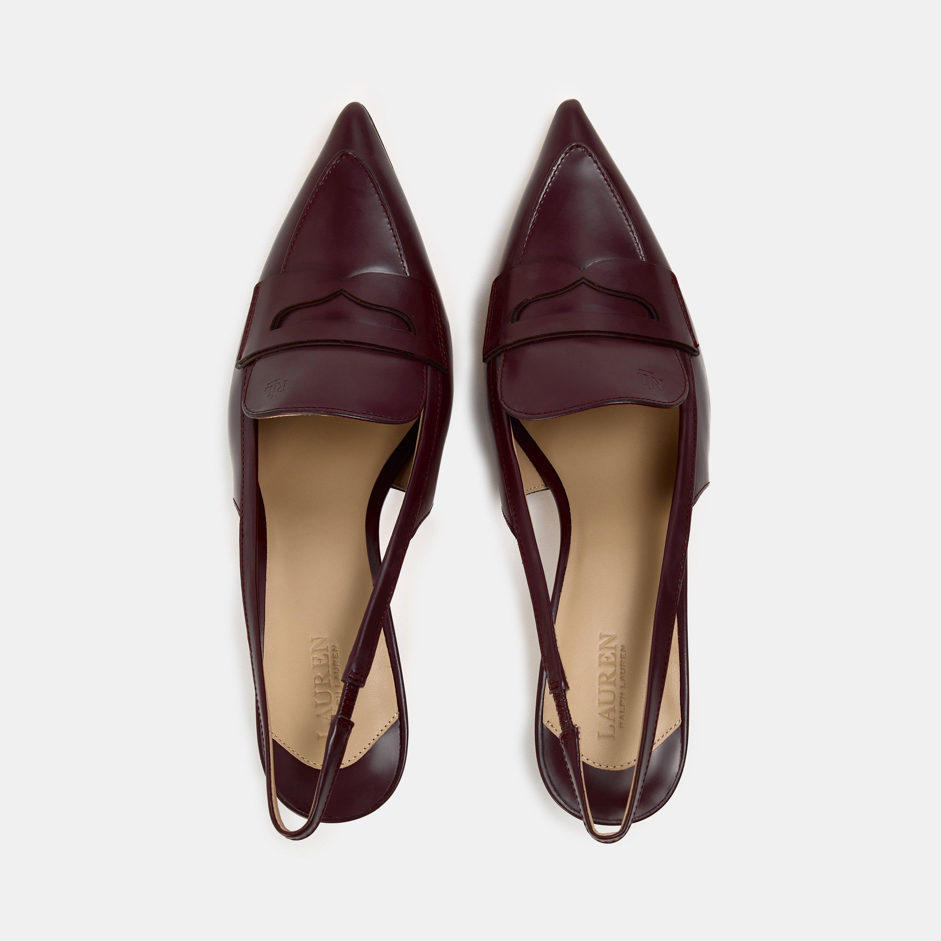 Dark Garnet - Lauren by Ralph Lauren - LRL Khloe Slng Bk Ld61 - 5