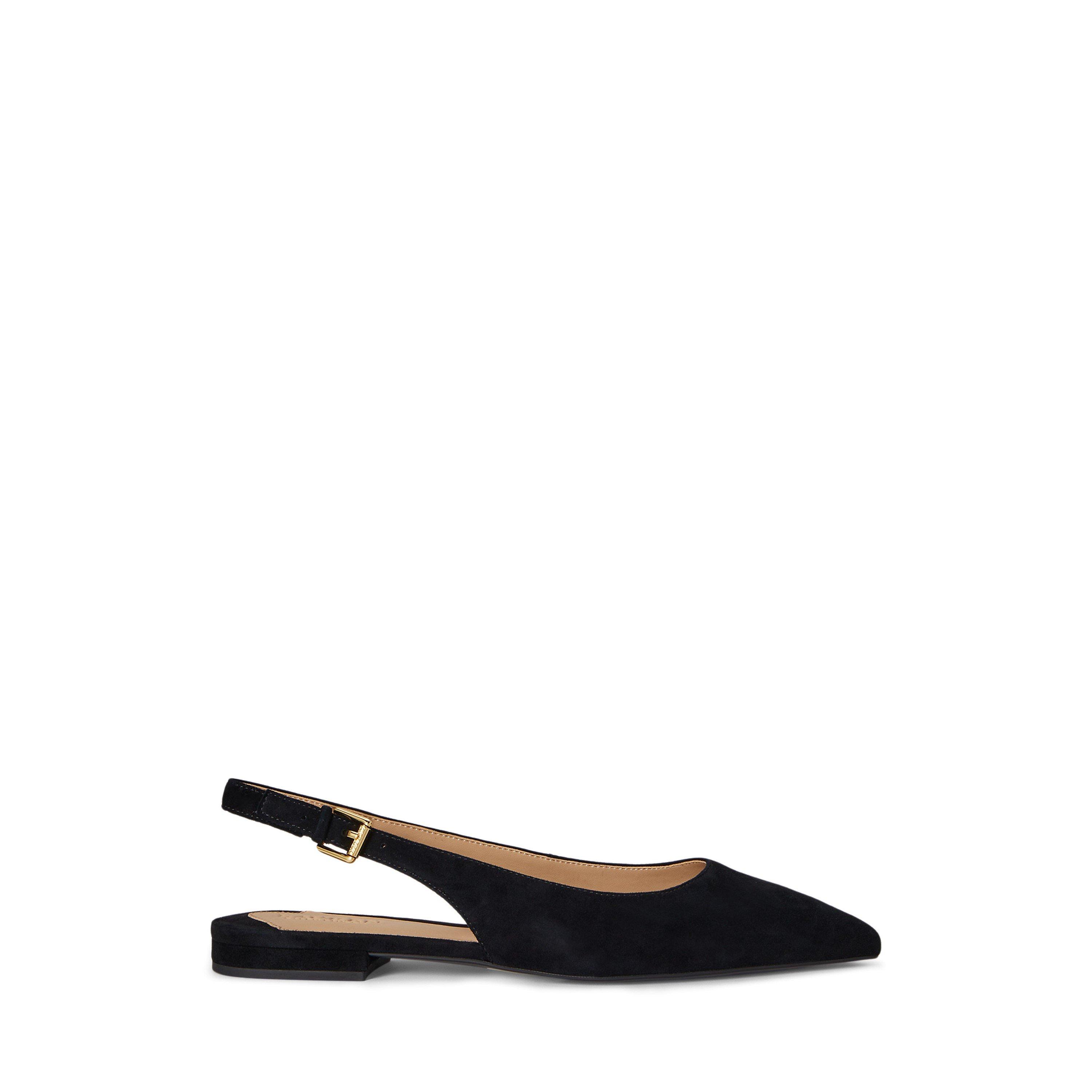 Lauren By Ralph Lauren Women's Black Londyn Ballet Pumps - 6 (39)