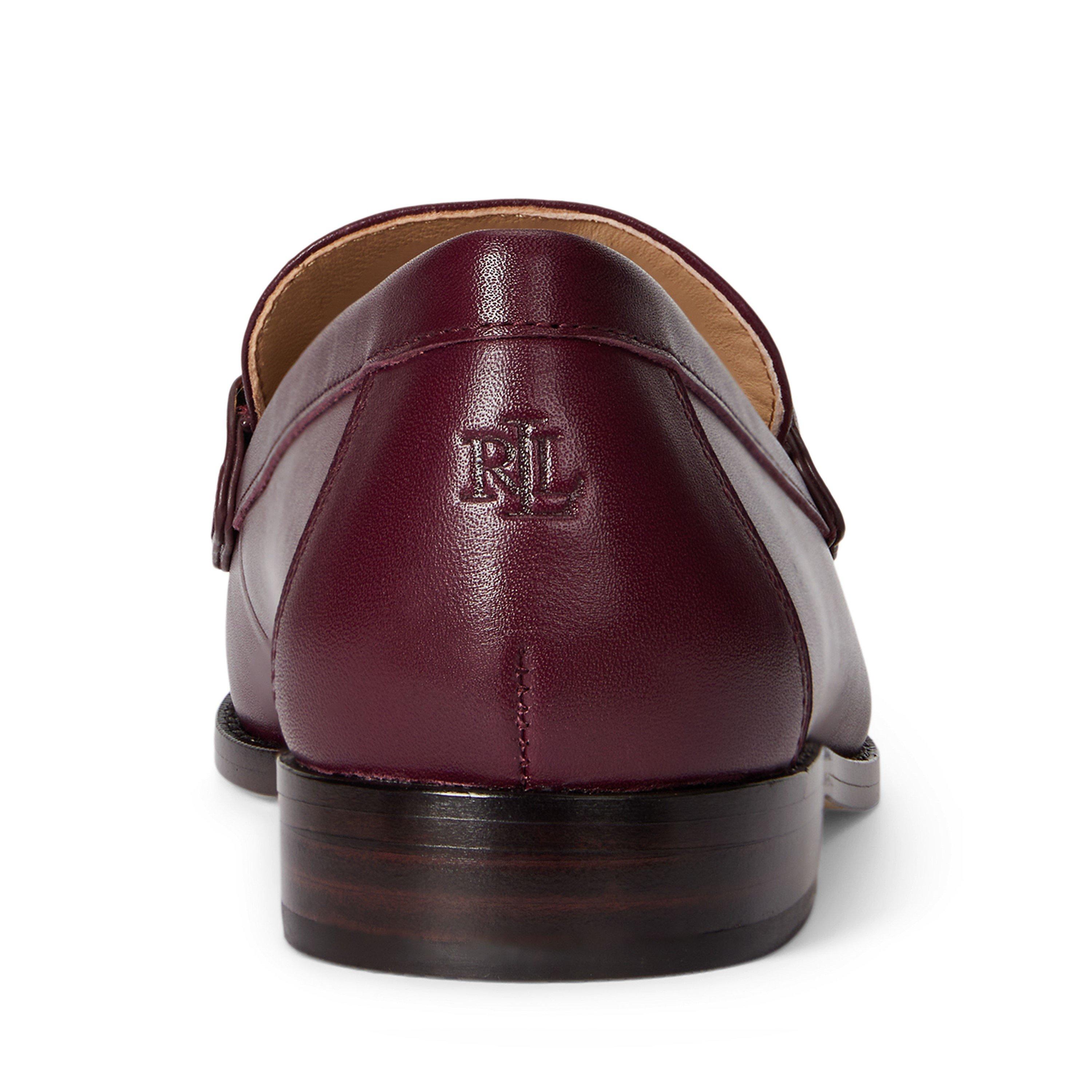Dark Garnet - Lauren by Ralph Lauren - Women's Tasha Loafers - 4