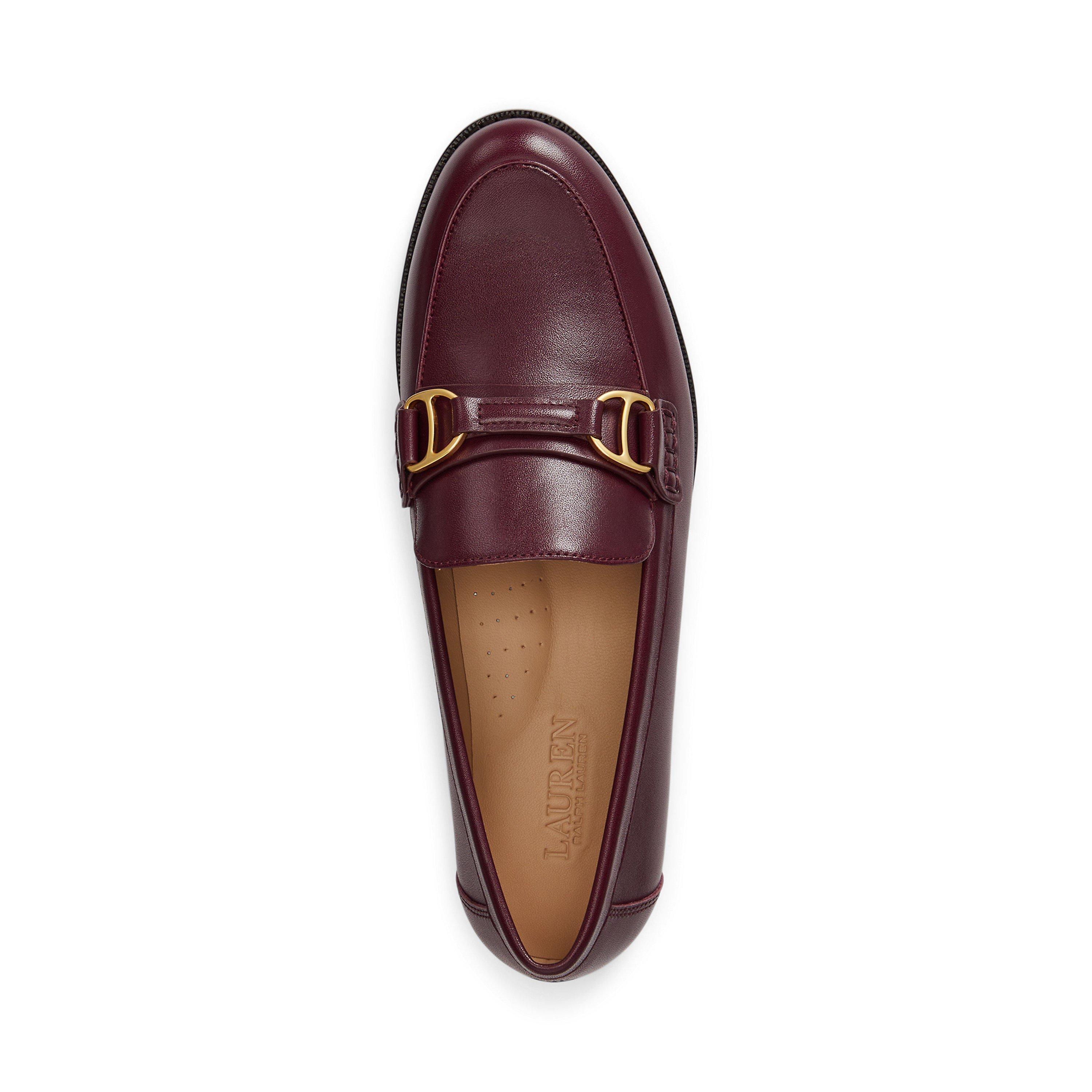 Dark Garnet - Lauren by Ralph Lauren - Women's Tasha Loafers - 5