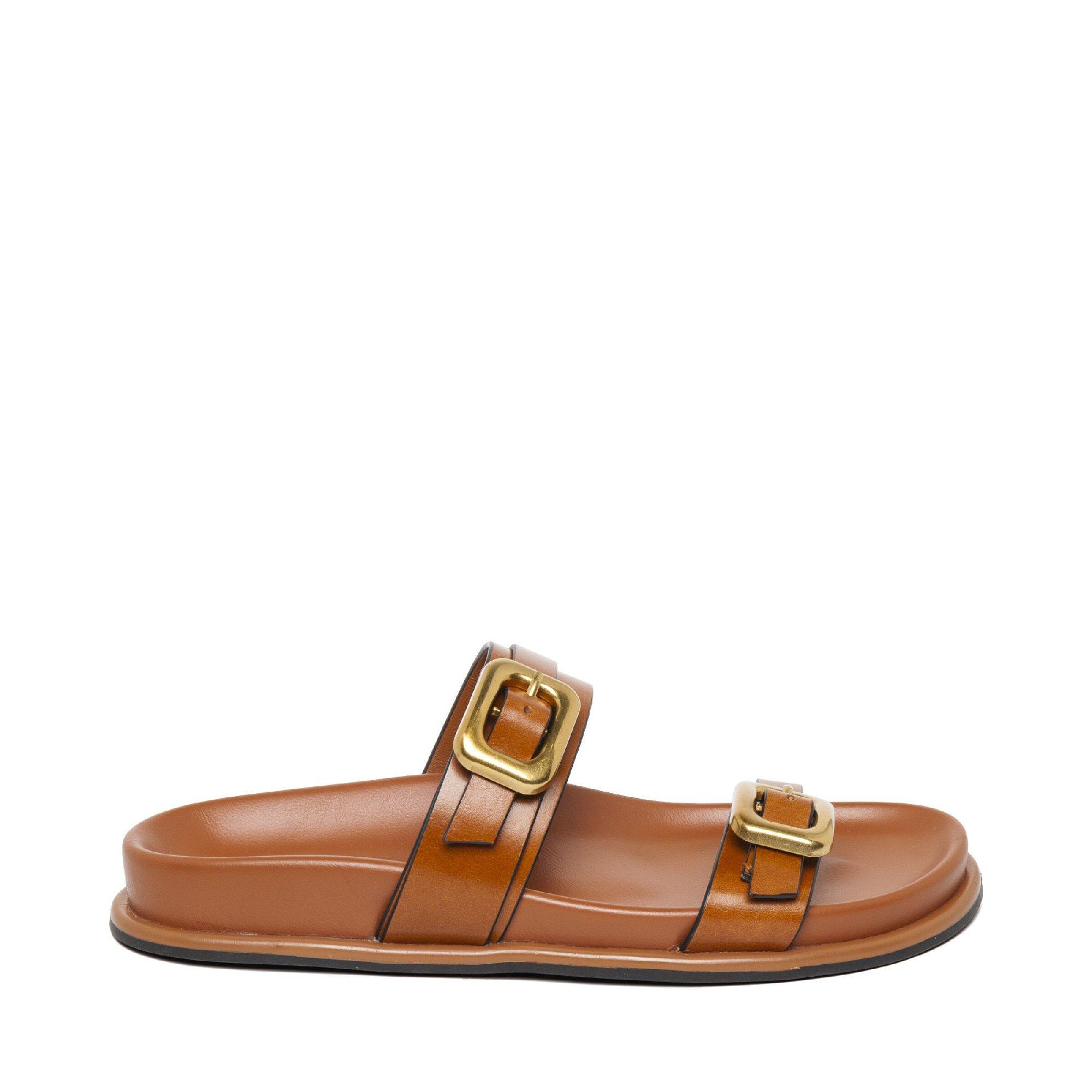 TAN LEATHER - Steve Madden - Madden Zaz Sandals Ld64 - 1