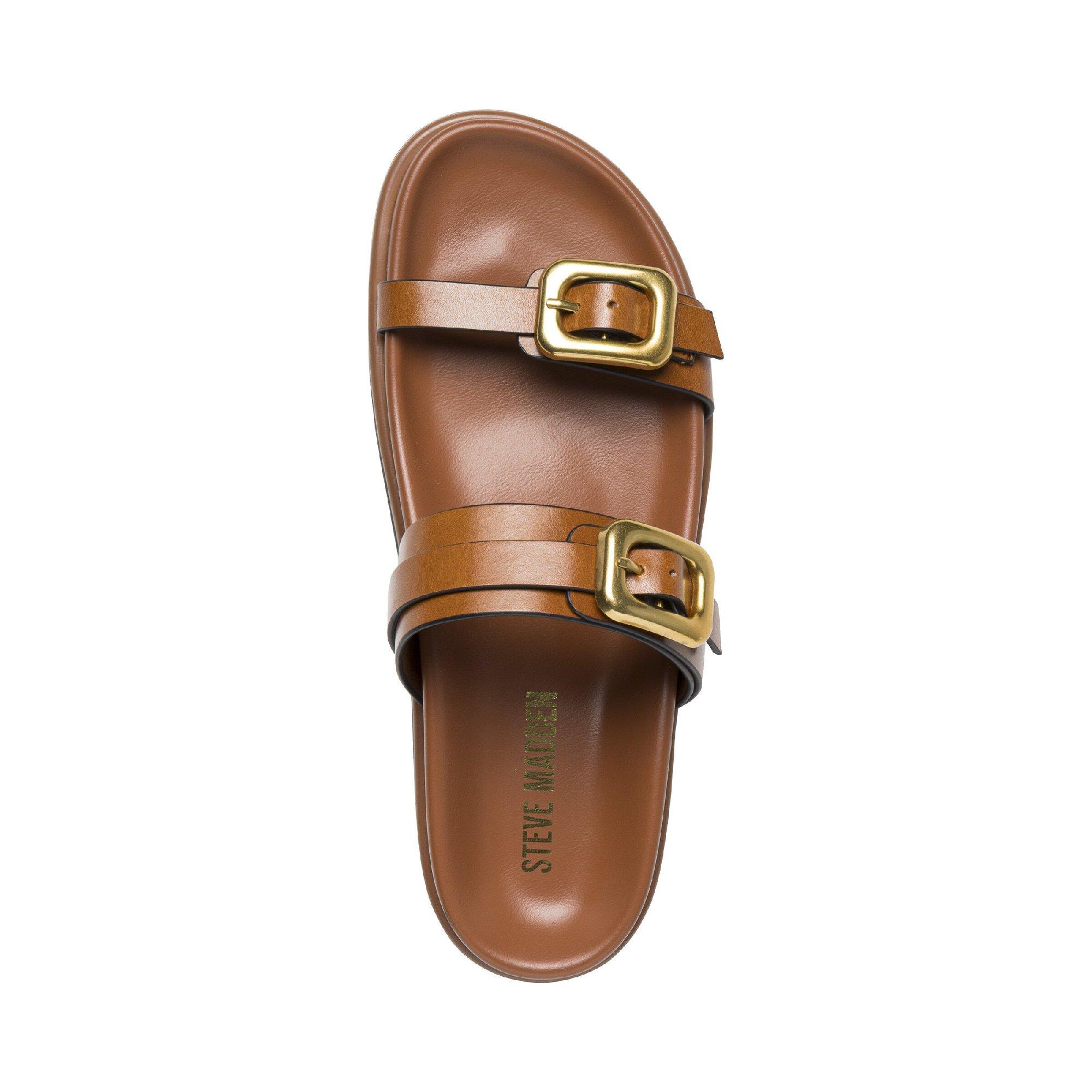 TAN LEATHER - Steve Madden - Madden Zaz Sandals Ld64 - 5
