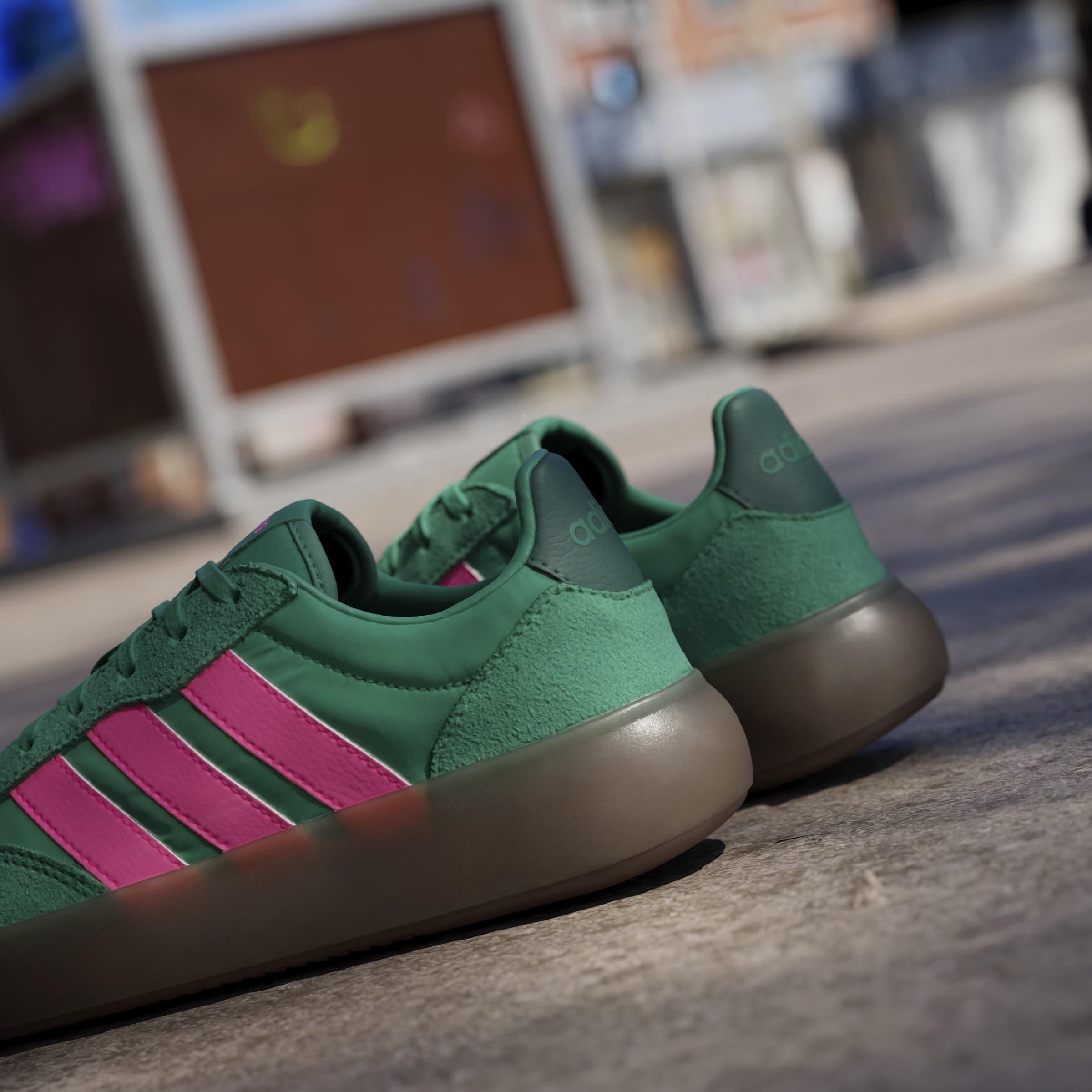 C.Green/Pnk/Grn - adidas - Women's Barreda Decode Court Trainers - 16