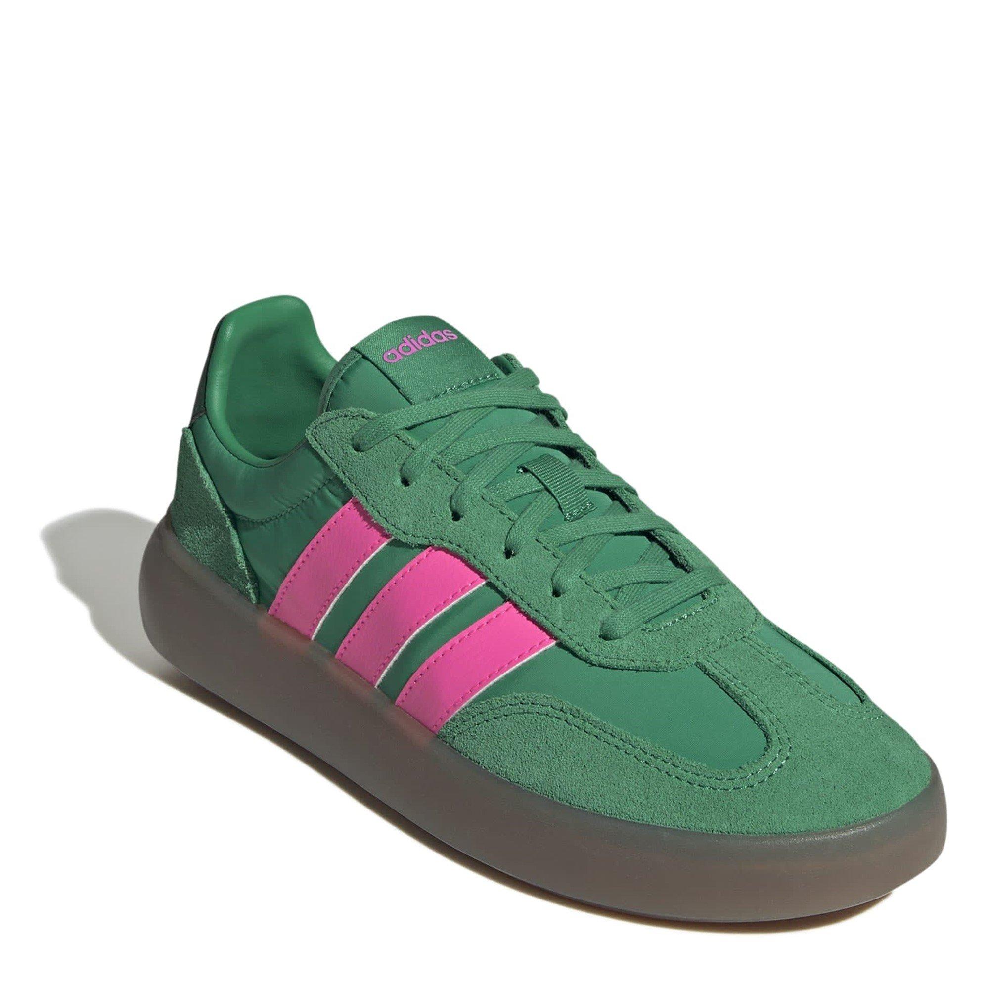 C.Green/Pnk/Grn - adidas - Women's Barreda Decode Court Trainers - 3