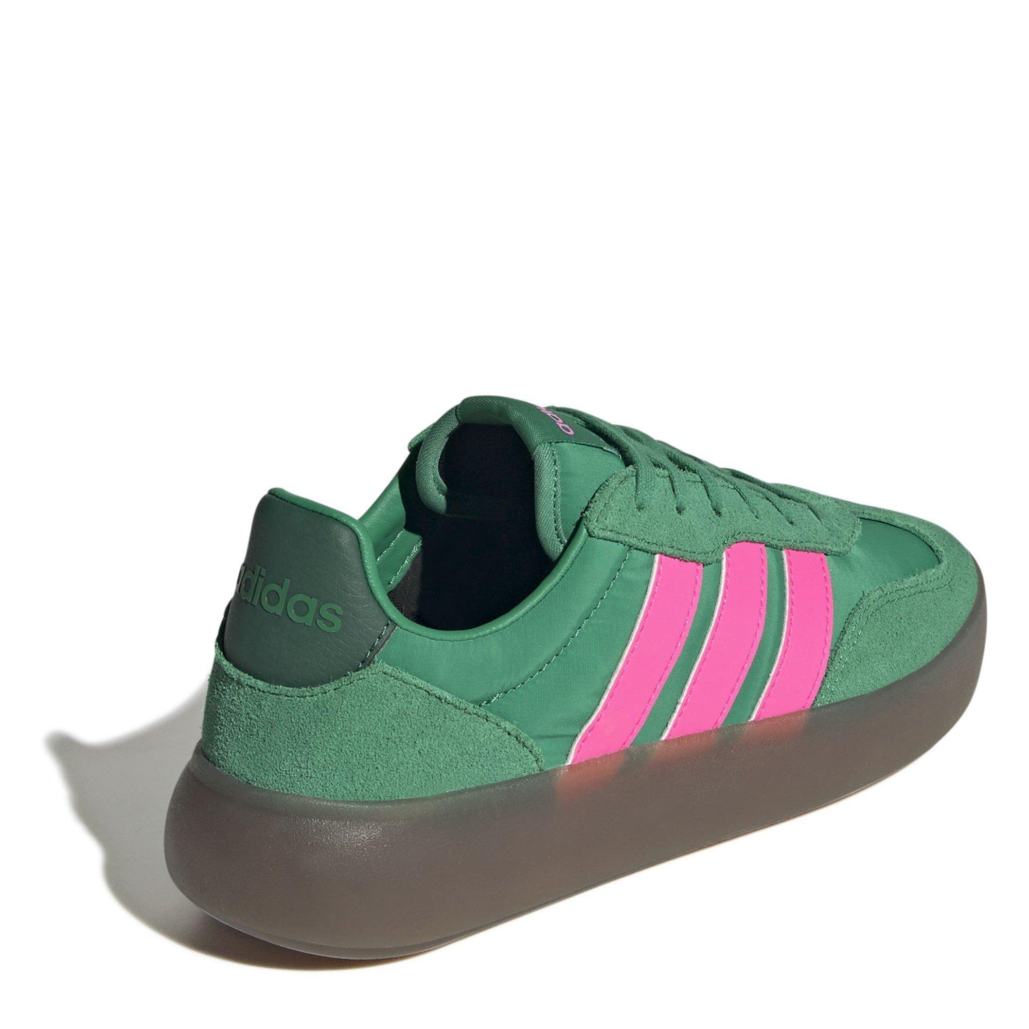 C.Green/Pnk/Grn - adidas - Women's Barreda Decode Court Trainers - 4