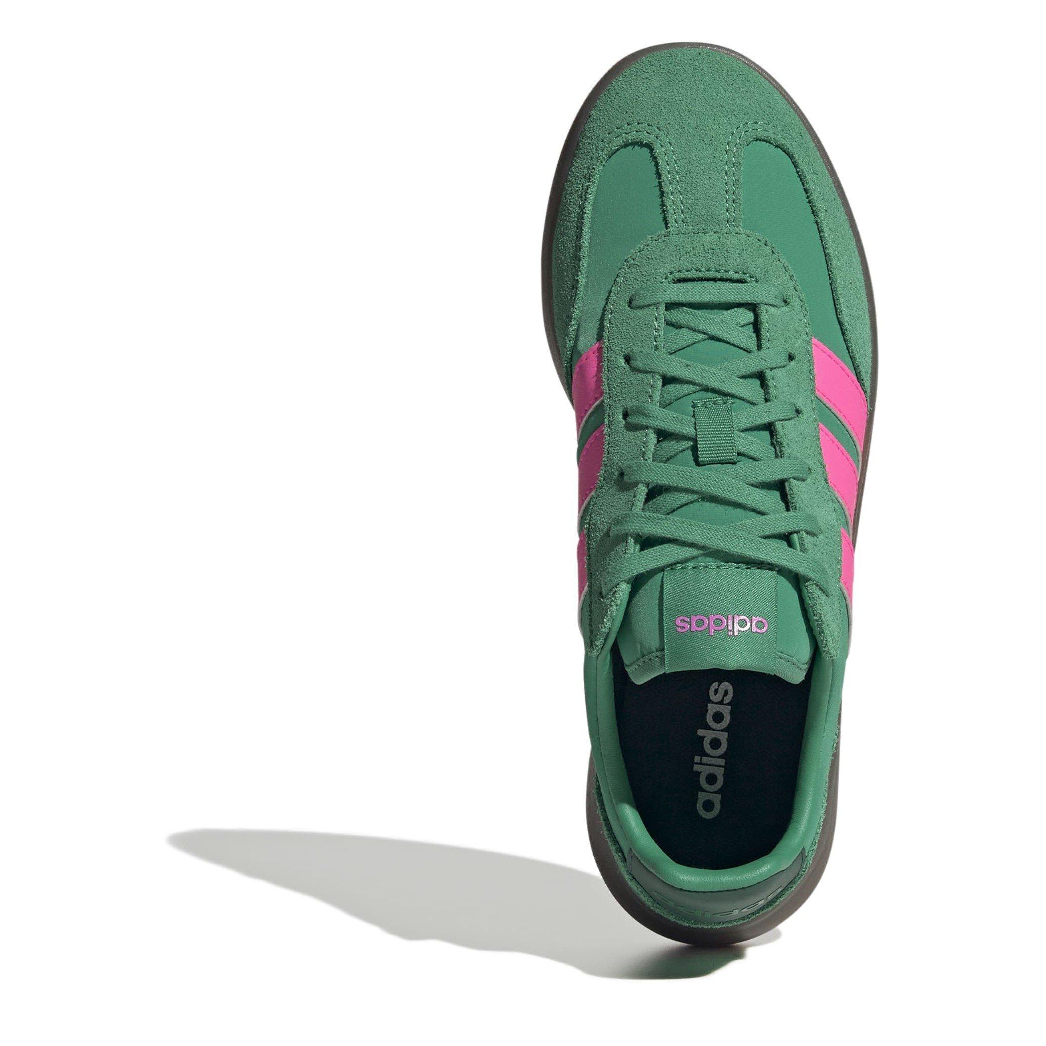 C.Green/Pnk/Grn - adidas - Women's Barreda Decode Court Trainers - 5