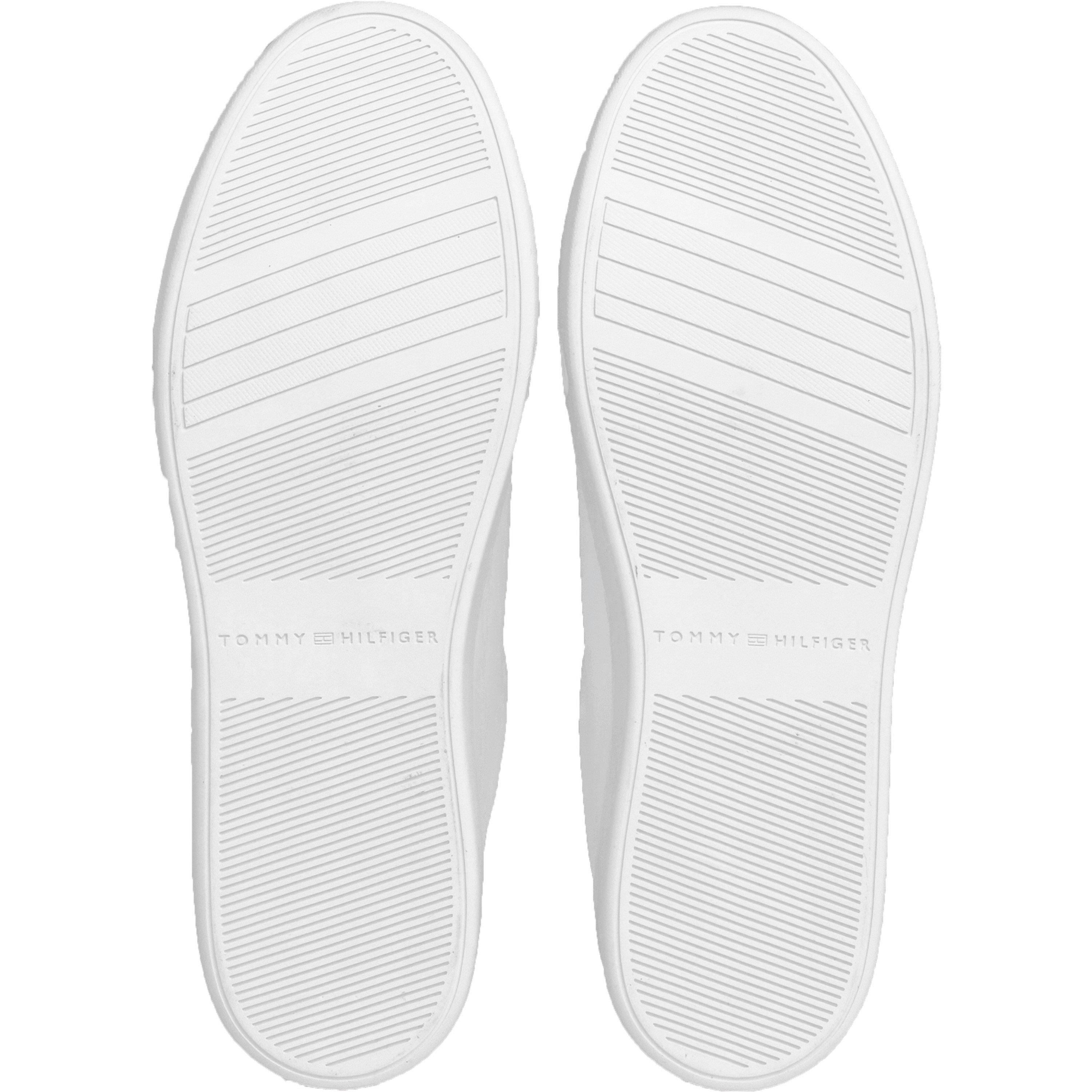 White - Tommy Hilfiger - Women's Flag Court Trainers - 6