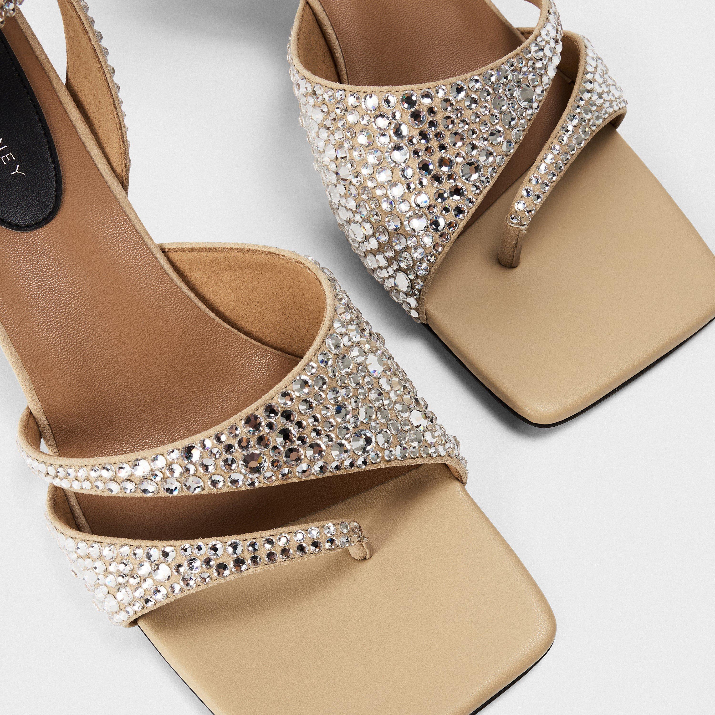 Desert - Stella McCartney - Women's Heeled Sandals - 4