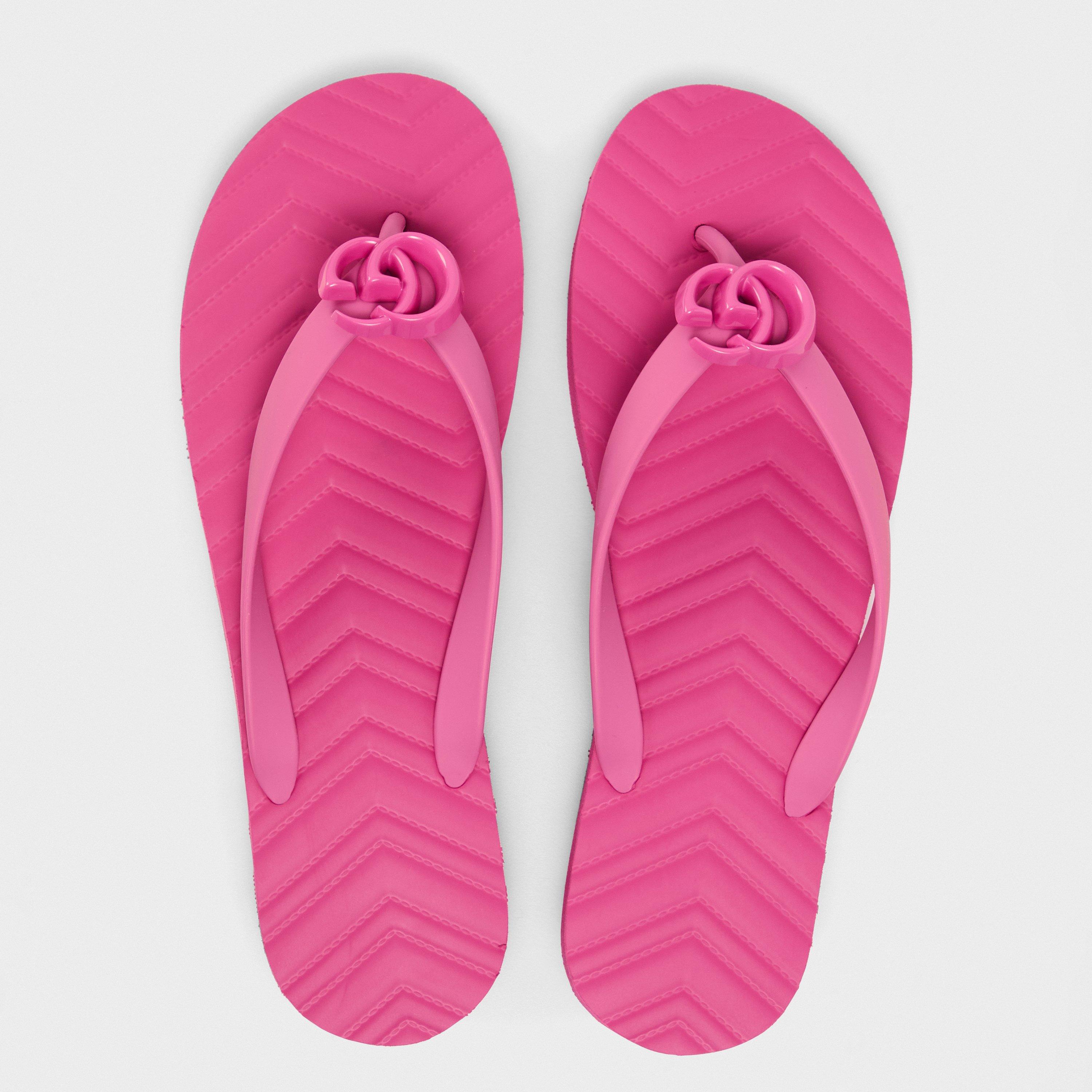 PiTrpFlo/PiTrFl - Gucci - Women's Italian Hardware Detail Flat Sandals - 4