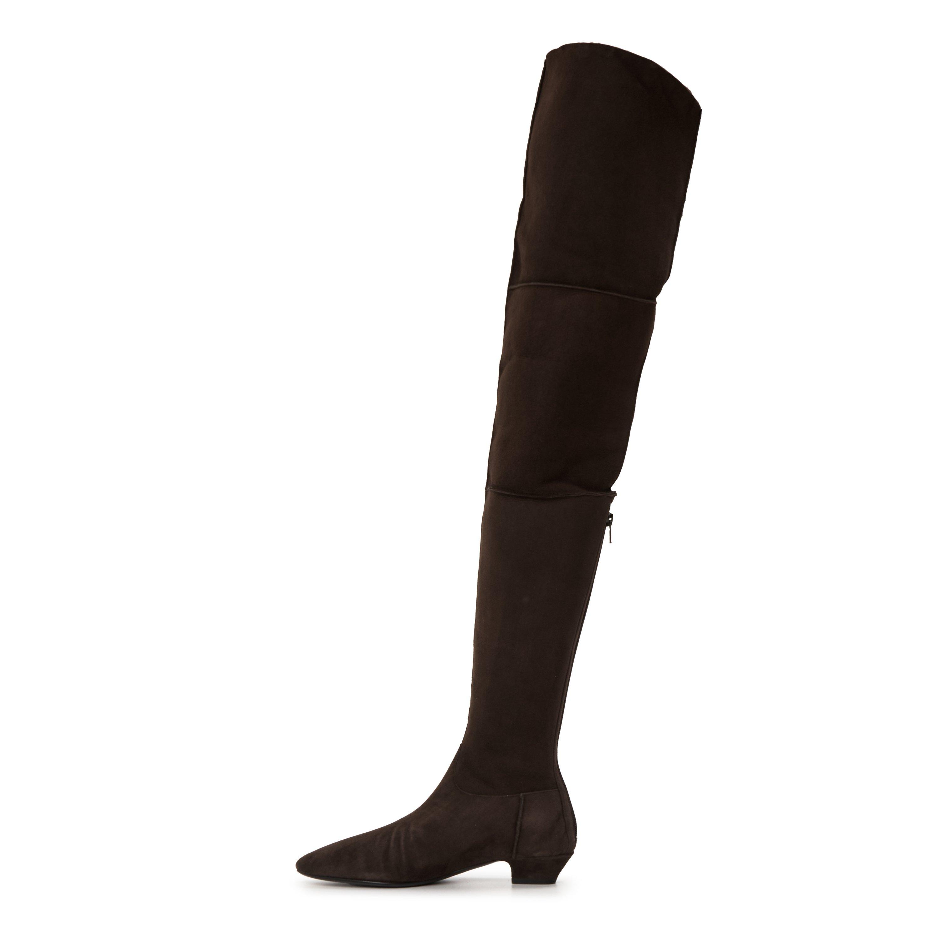 Brown - Magda Butrym - Magda Over Knee Boot Ld64 - 2