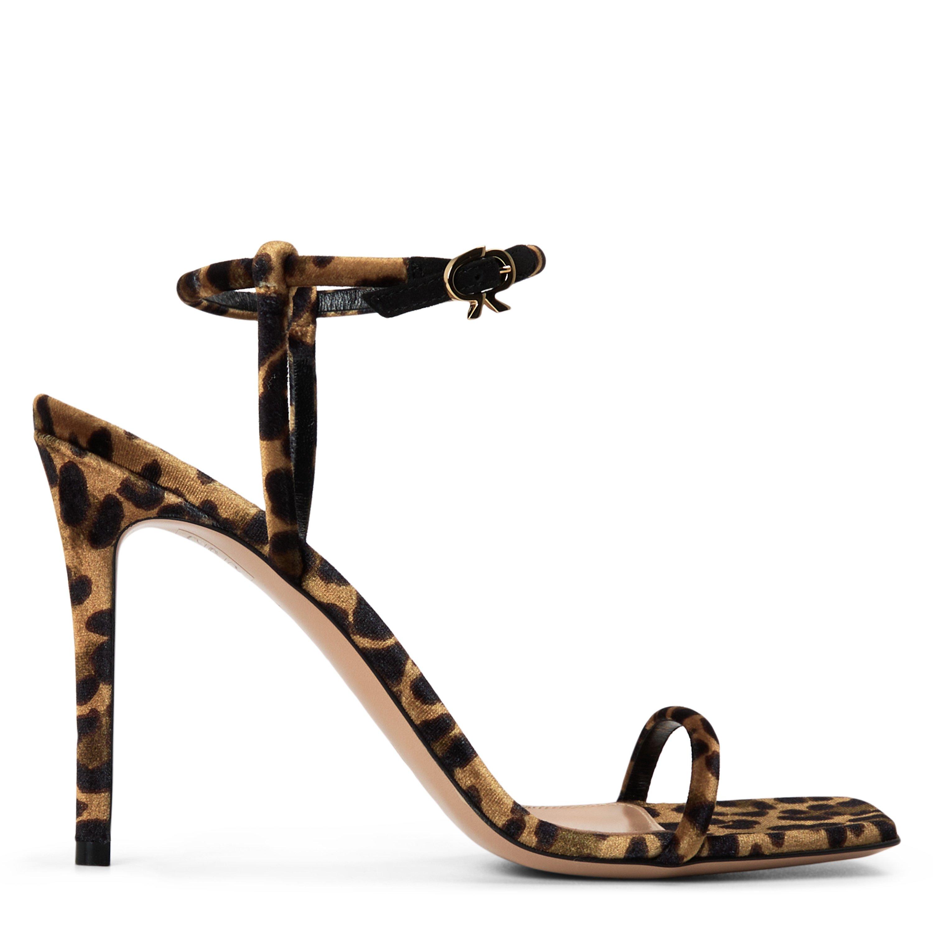 Leopard Print - Gianvito Rossi - Women's Heeled Sandals - 1
