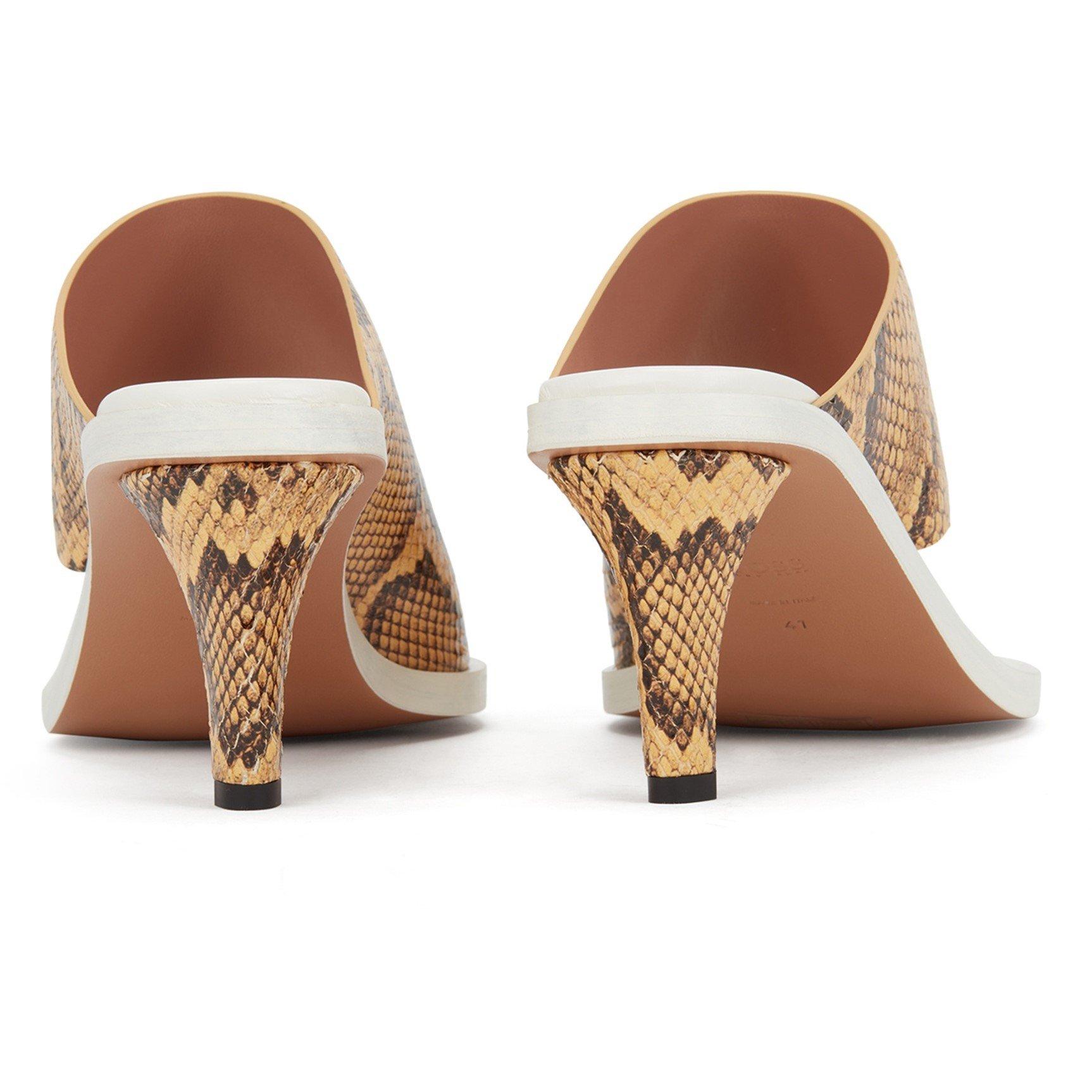 Dark Yellow - Boss - Women's Carlye Mule P Heeled Shoes - 2