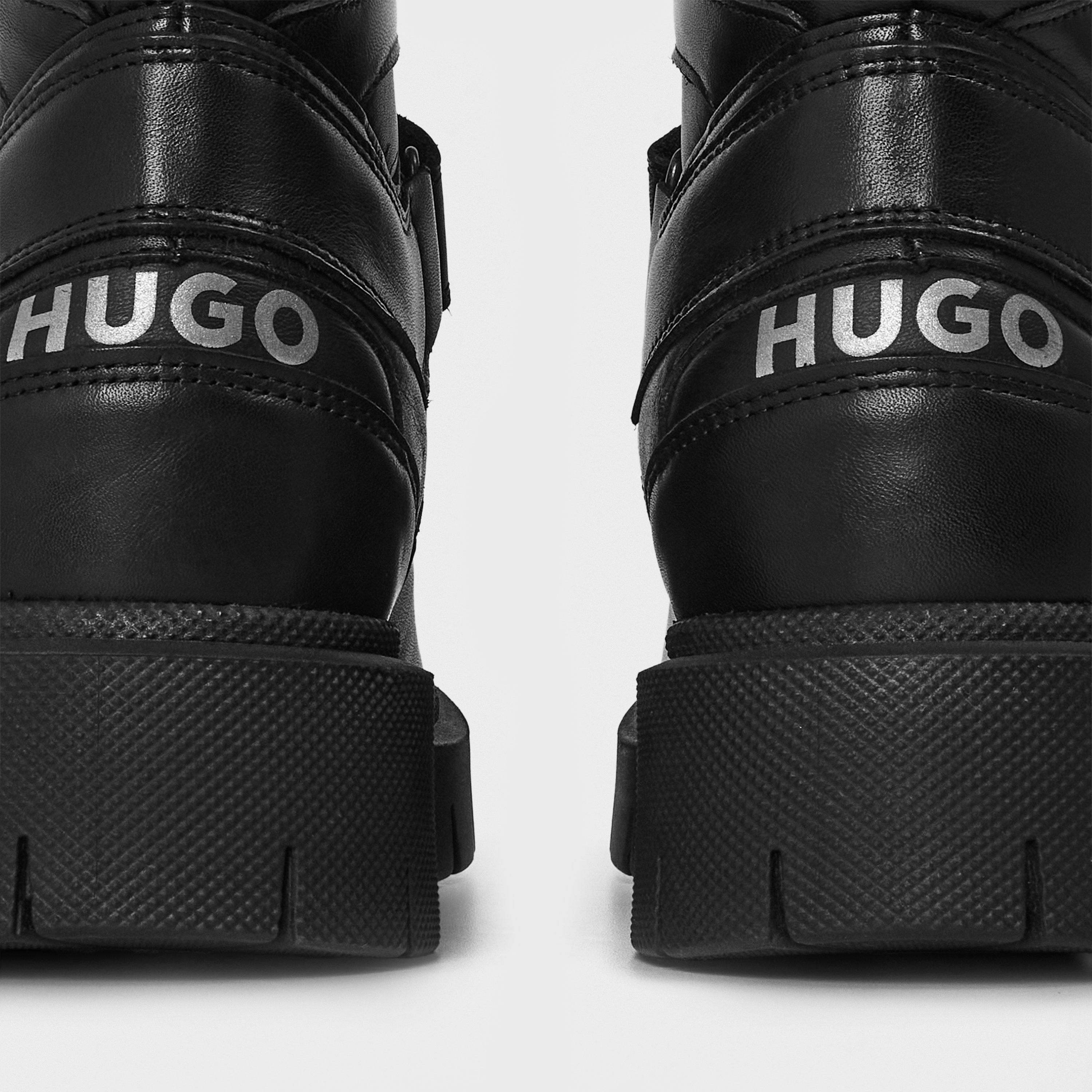 Black - Hugo - Men's Denzel Biker Boots - 3