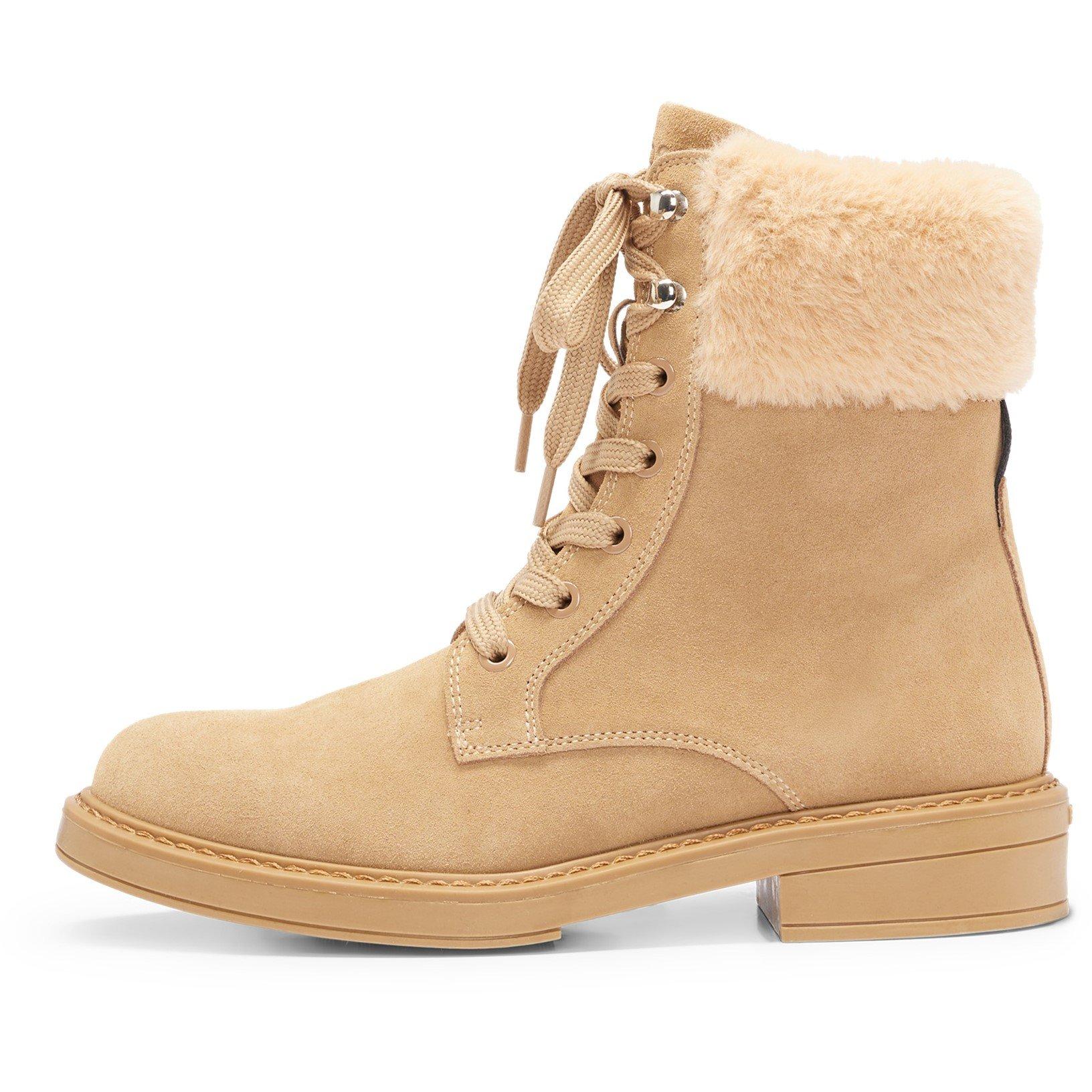 Beige - Boss - Women's Vanity Hiker Boots - 2