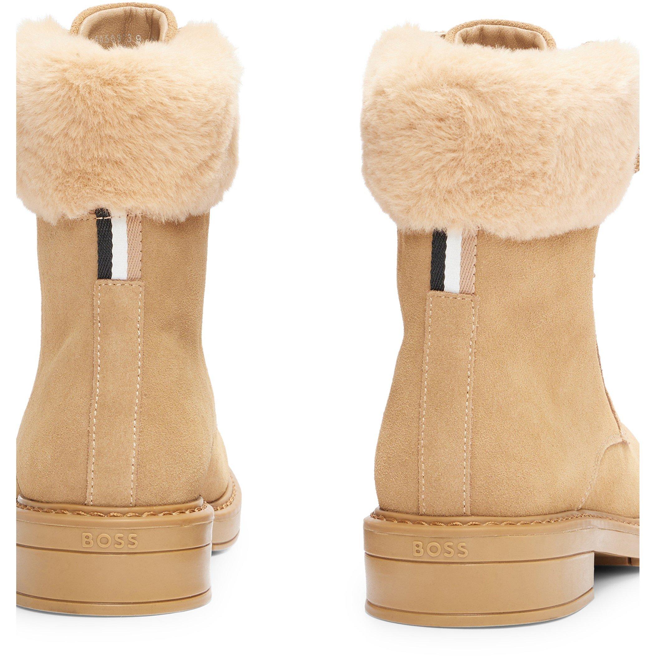 Beige - Boss - Women's Vanity Hiker Boots - 3