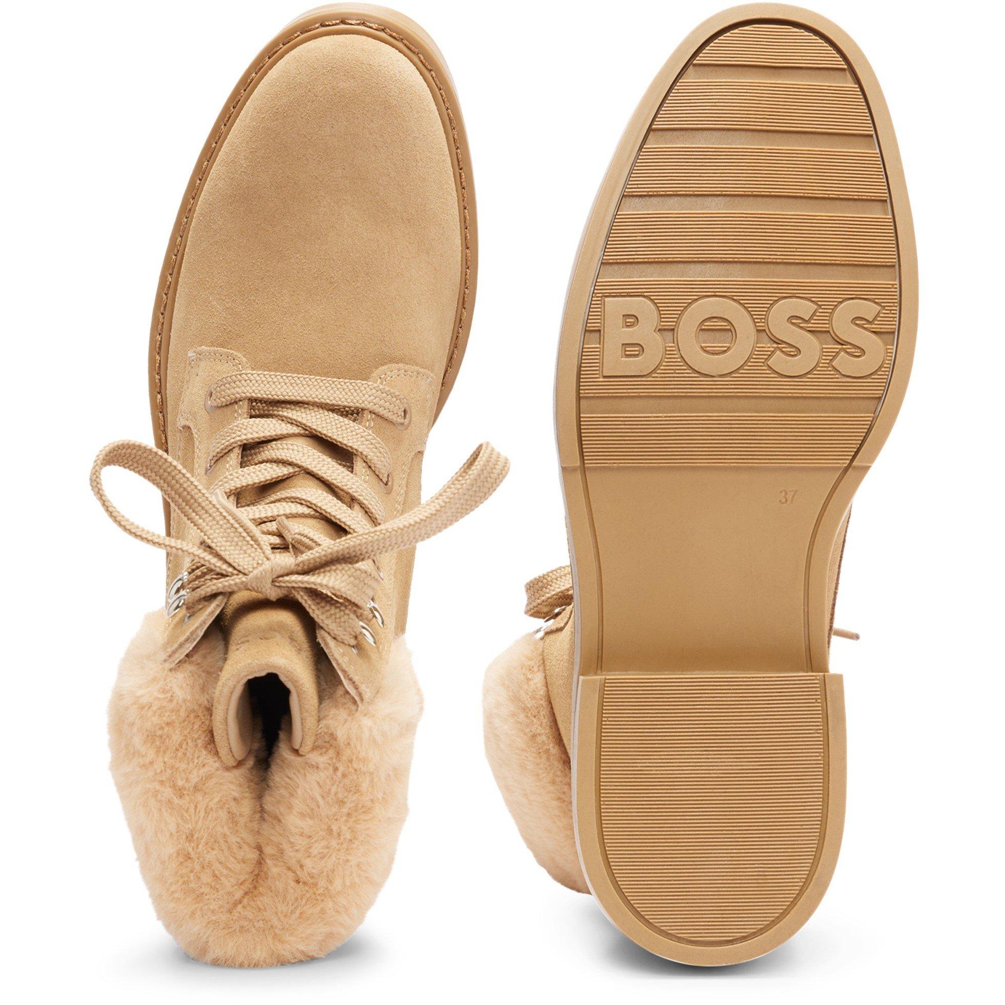 Beige - Boss - Women's Vanity Hiker Boots - 4