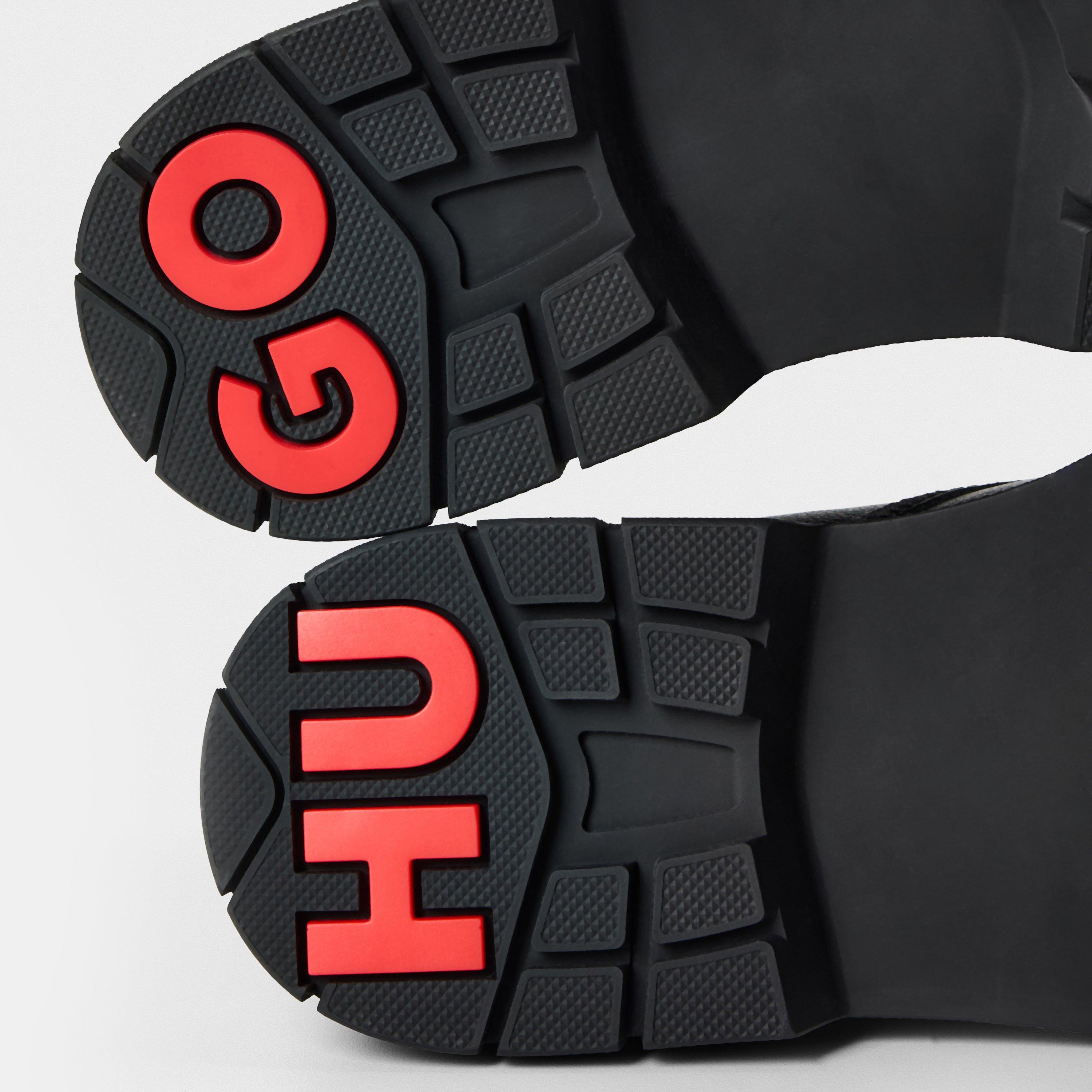 Black - Hugo - Men's Flat Ankle Boots - 3