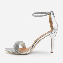 Wheres That From Faux Leather Sabra High Heel Sandals Ladies