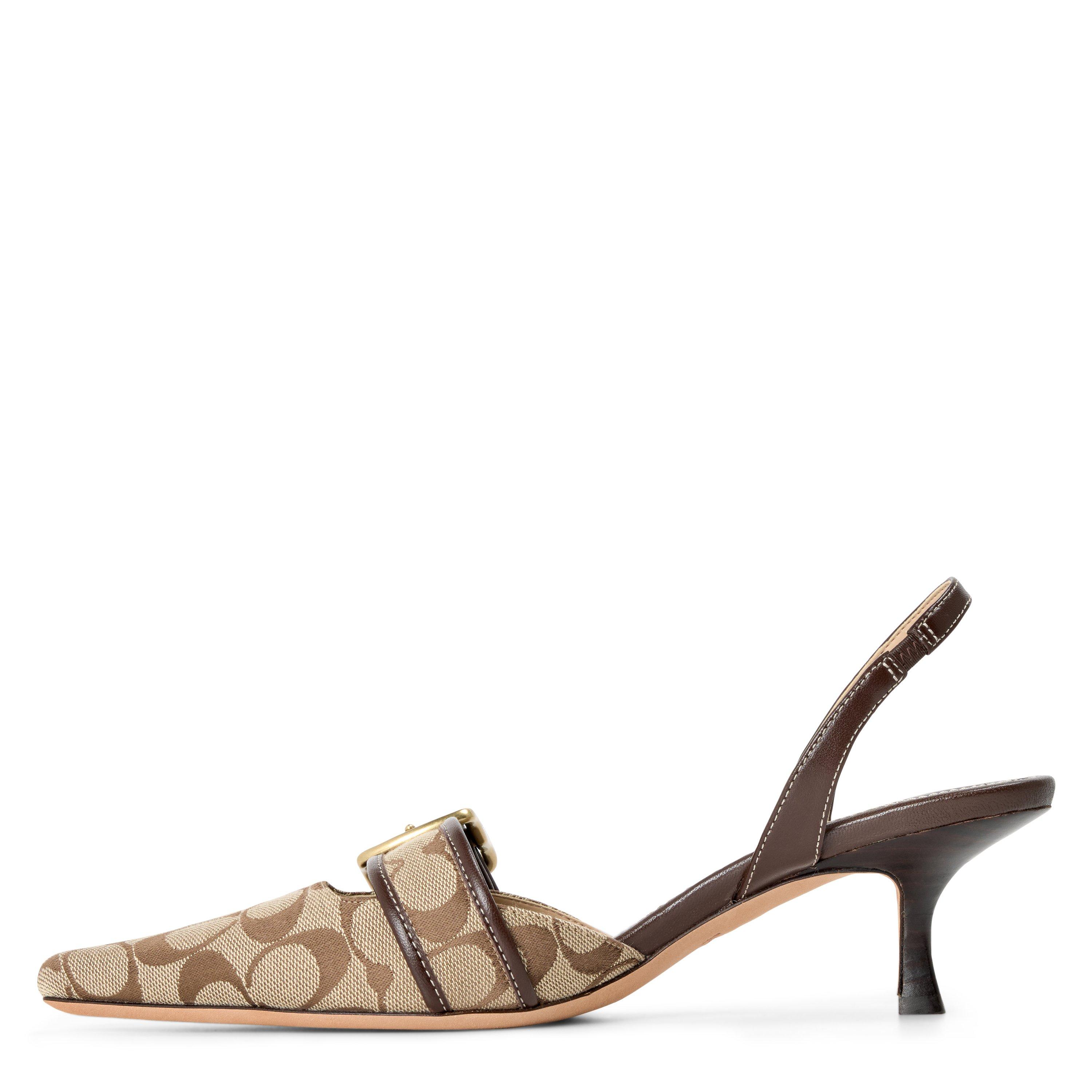 Khaki Maple - Coach - Women's Slingbacks - 2