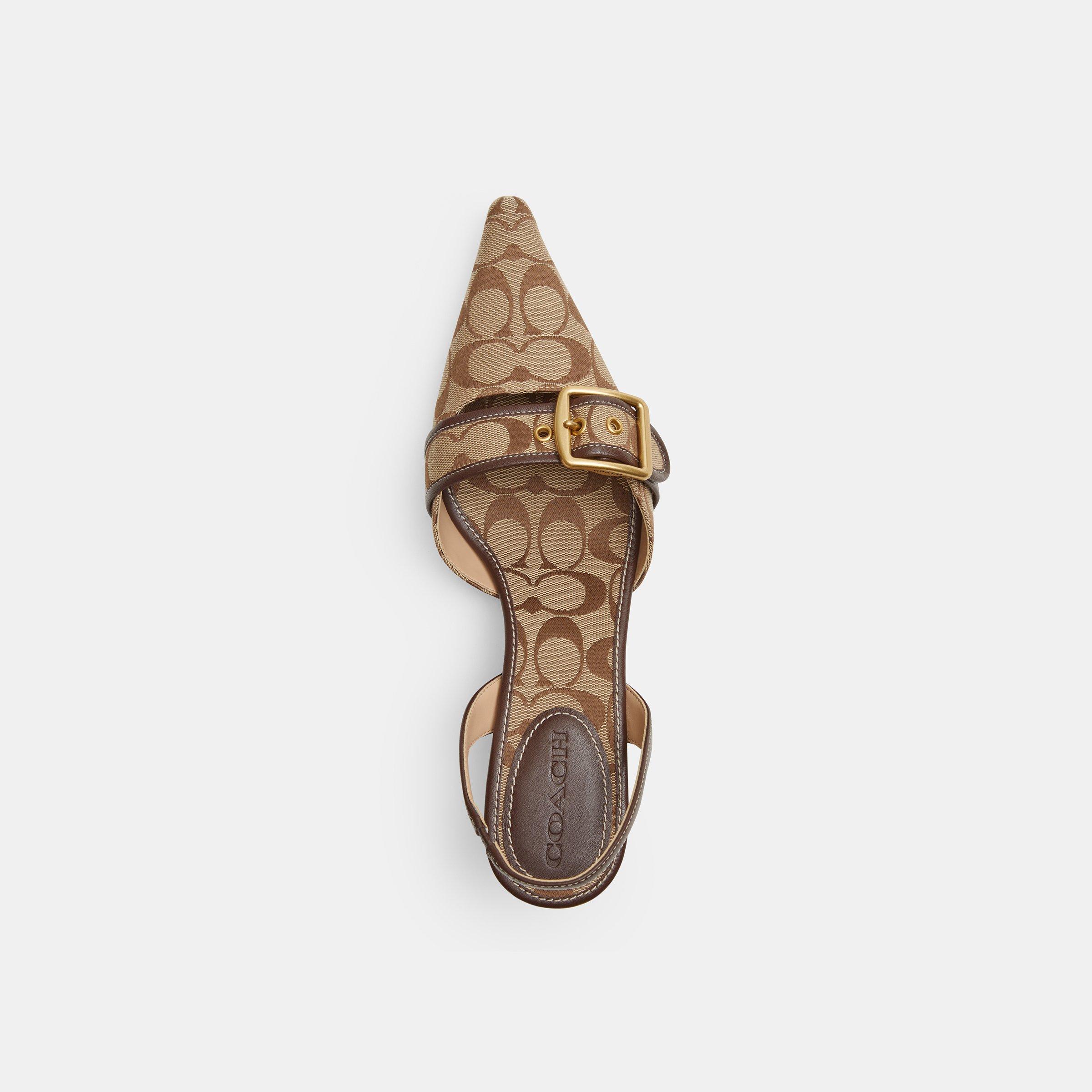 Khaki Maple - Coach - Women's Slingbacks - 3