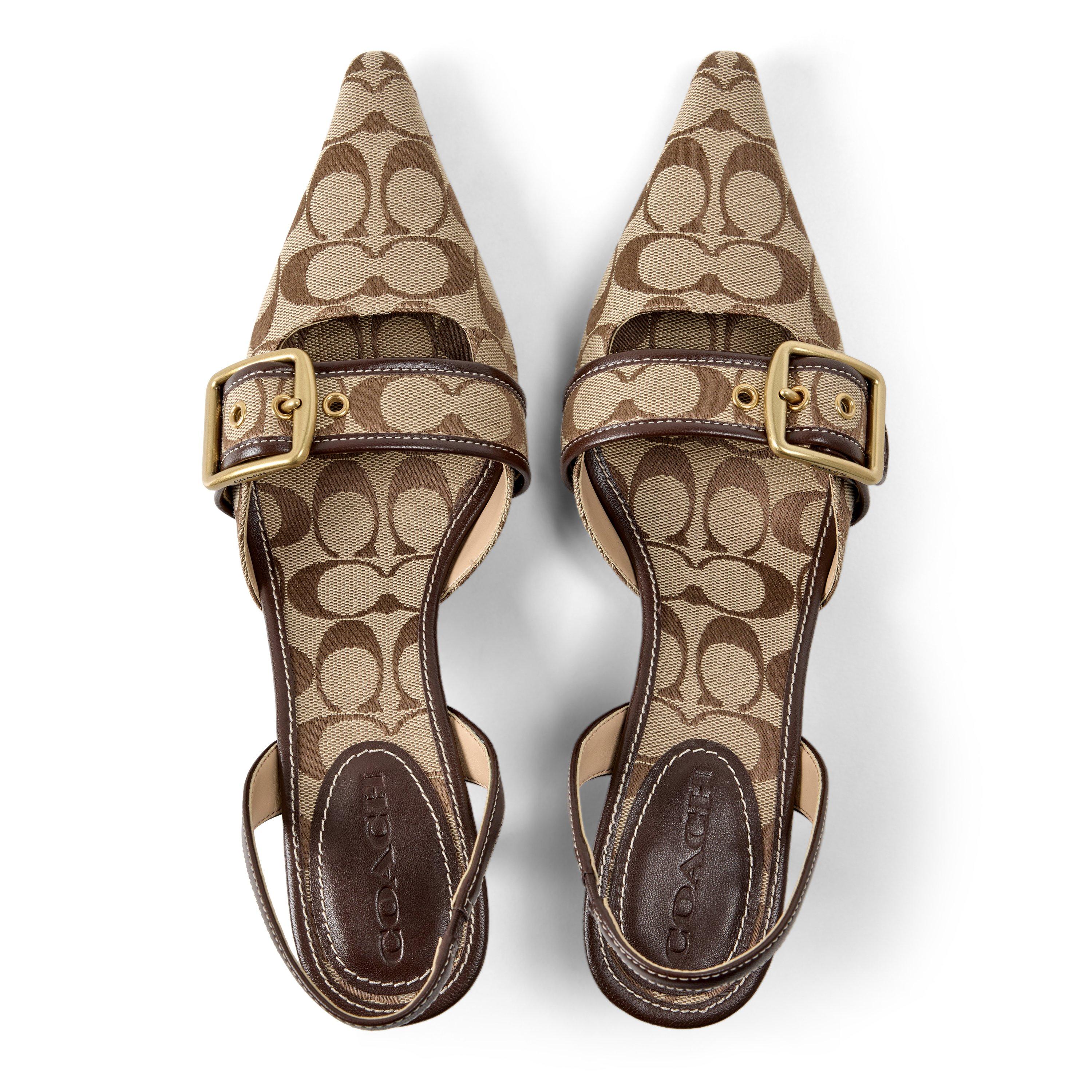Khaki Maple - Coach - Women's Slingbacks - 5