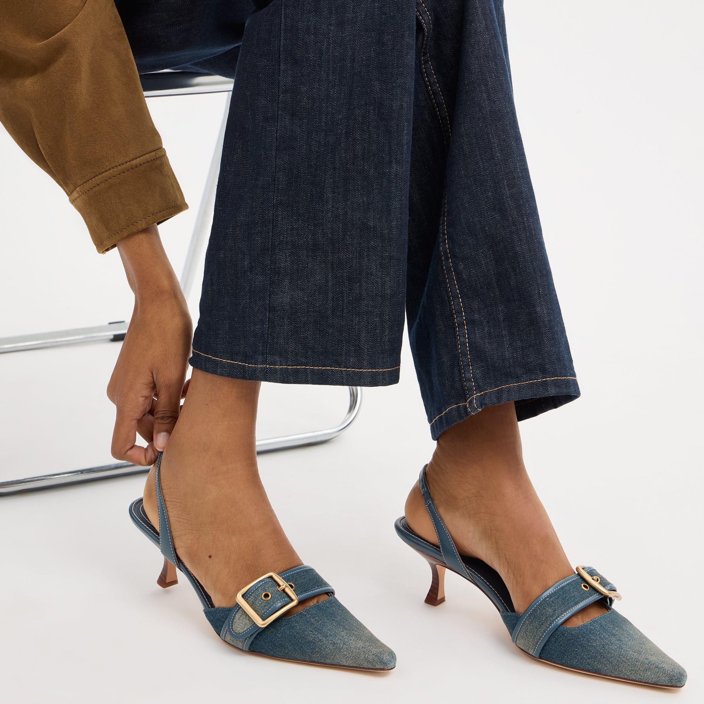 Dark Indigo - Coach - Women's Slingbacks - 3