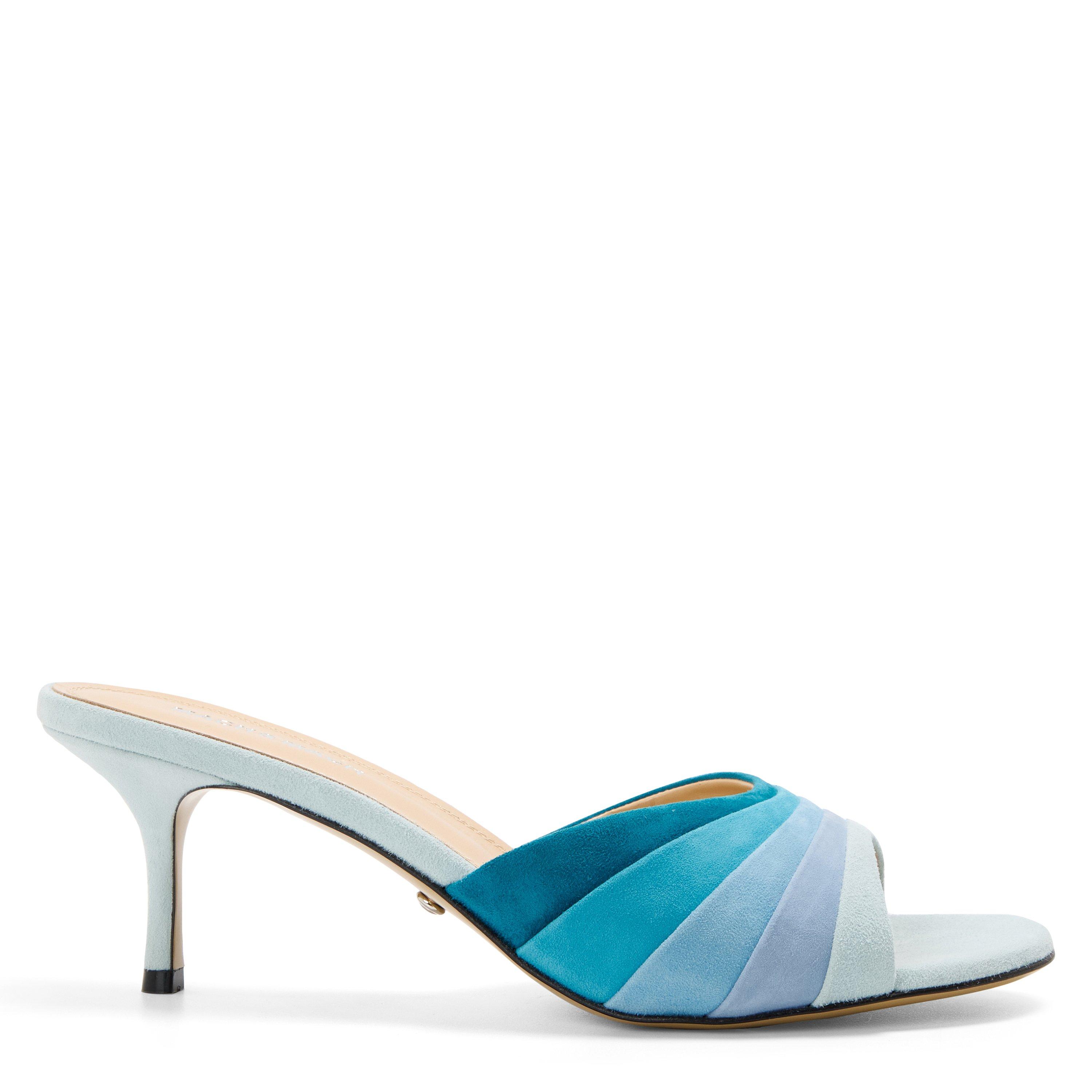 Mach and Mach Women's Grad Heeled Mules - Blue - Size 4 (37)