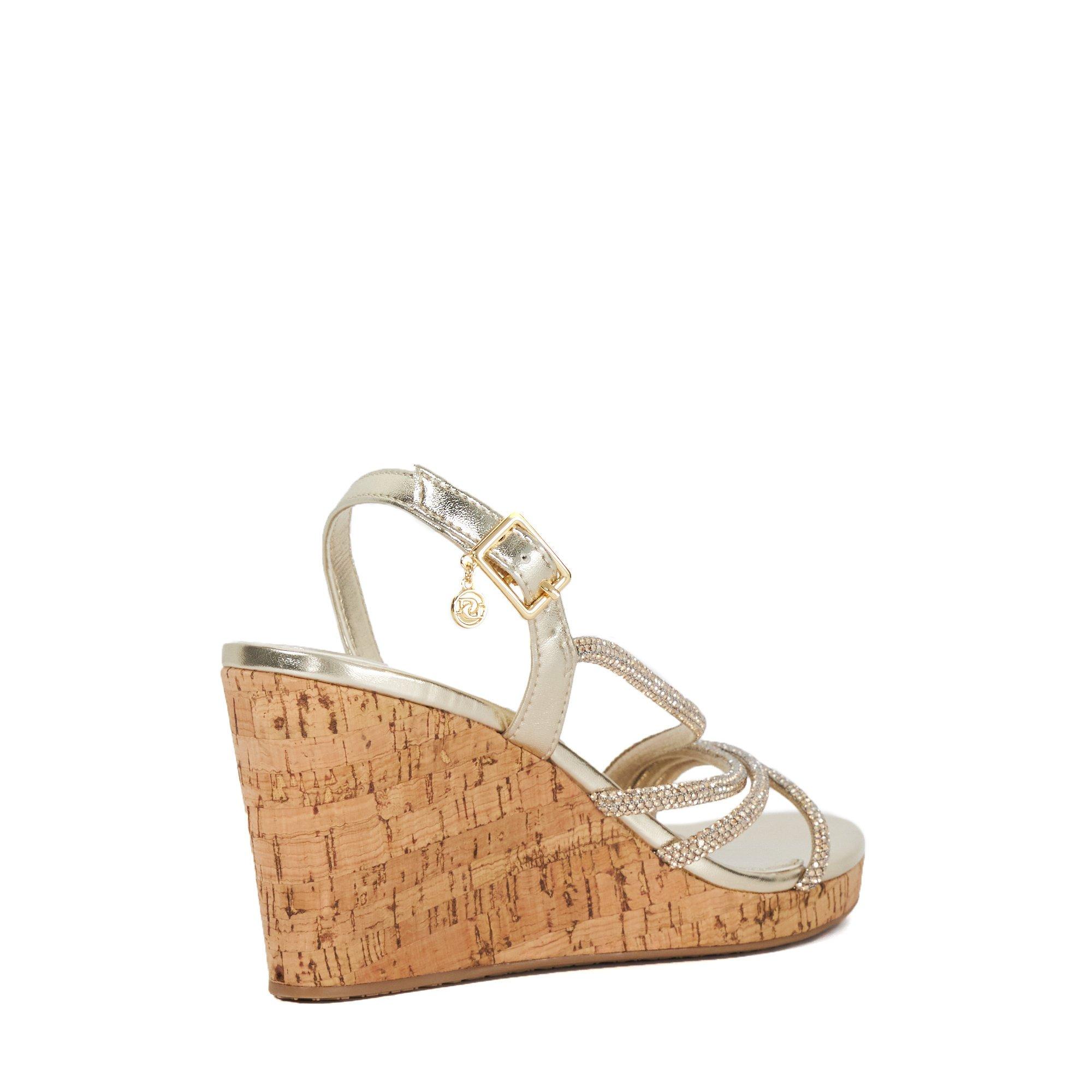 GOLD - Dune London - Dune Lo Kemory Wedge Ld99 - 3