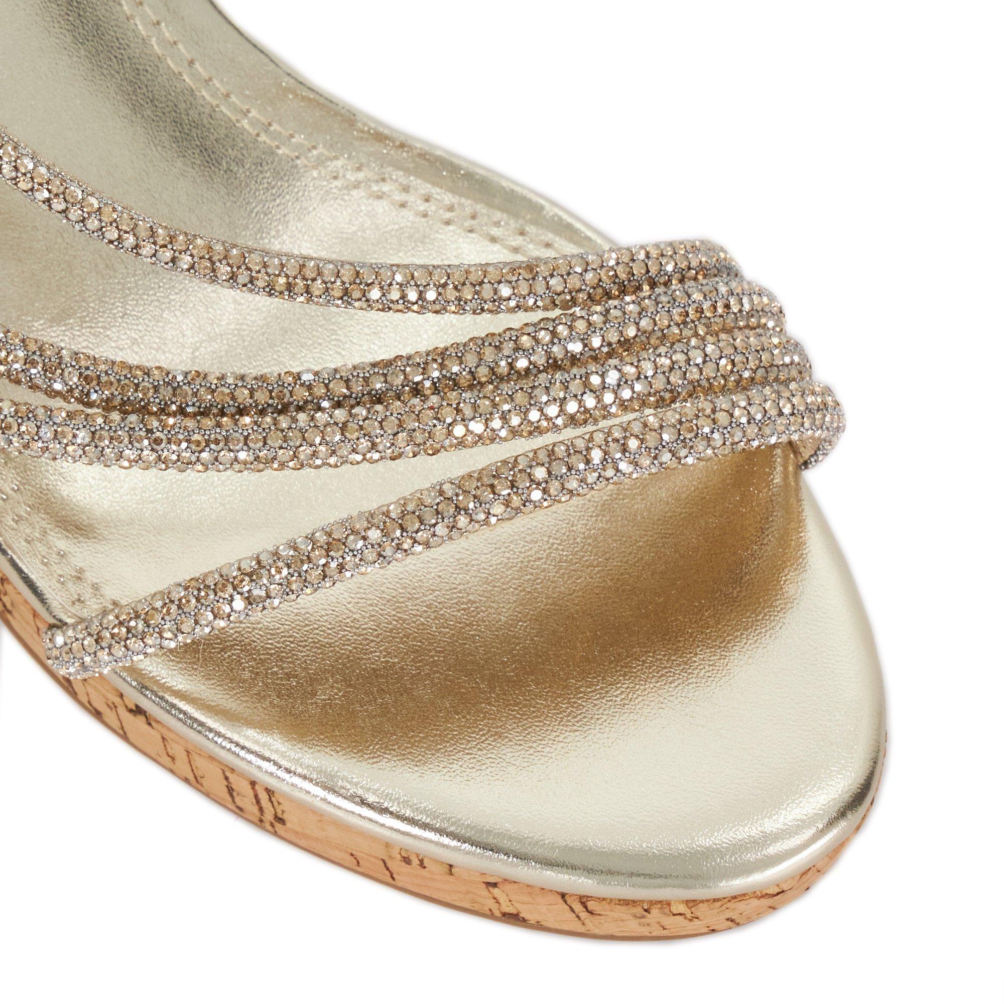 GOLD - Dune London - Dune Lo Kemory Wedge Ld99 - 5