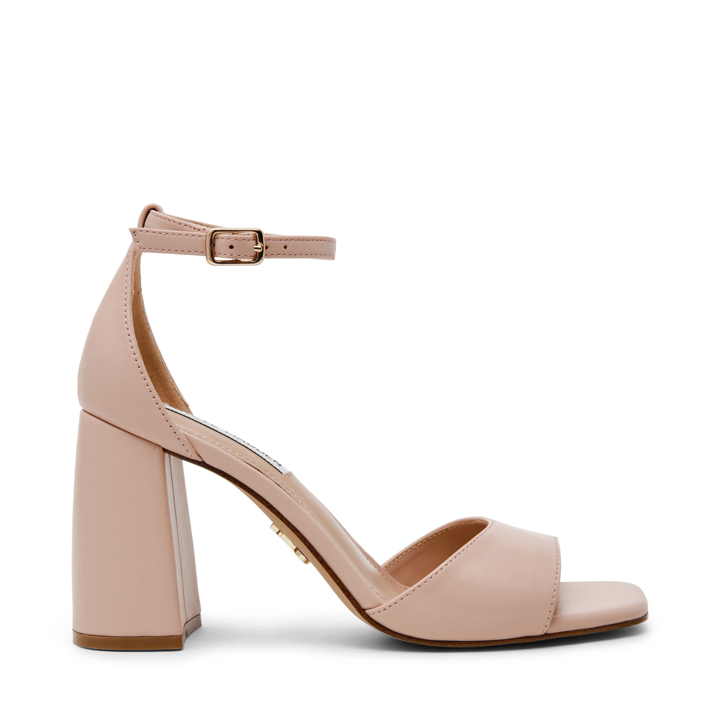 Steve Madden Women's Heeled Sandals - Blush Leather - 4 (37)