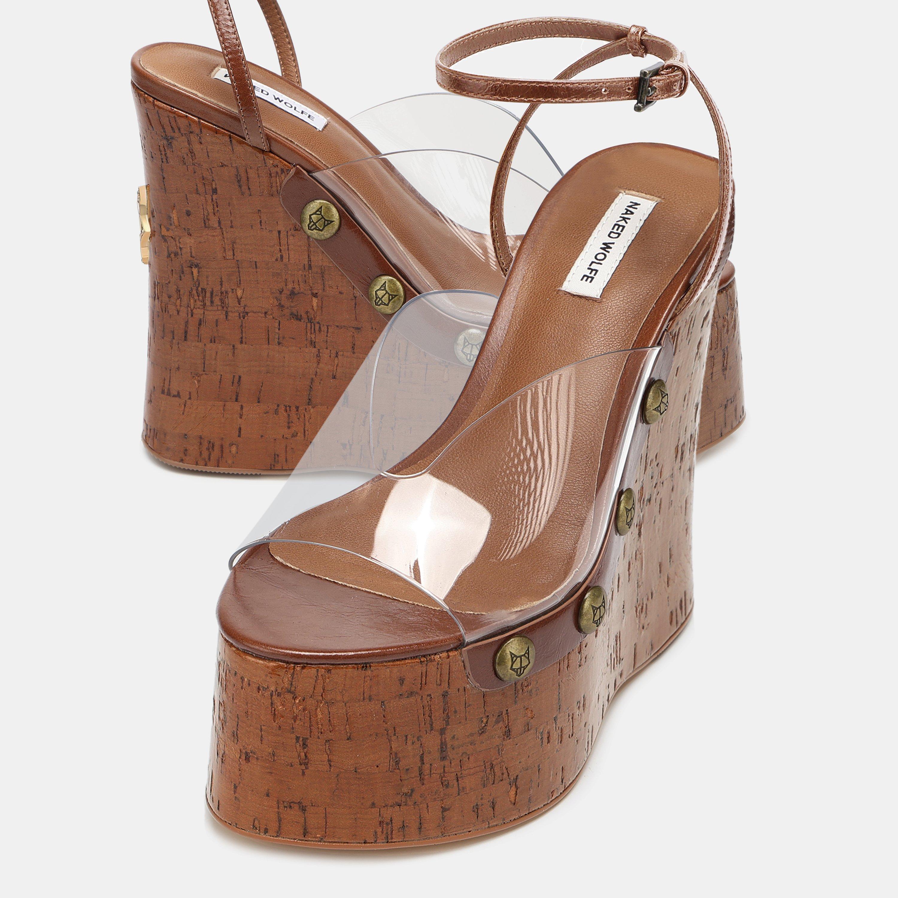 Clear - Naked Wolfe - Wolfe Clear Wedge Ld62 - 3