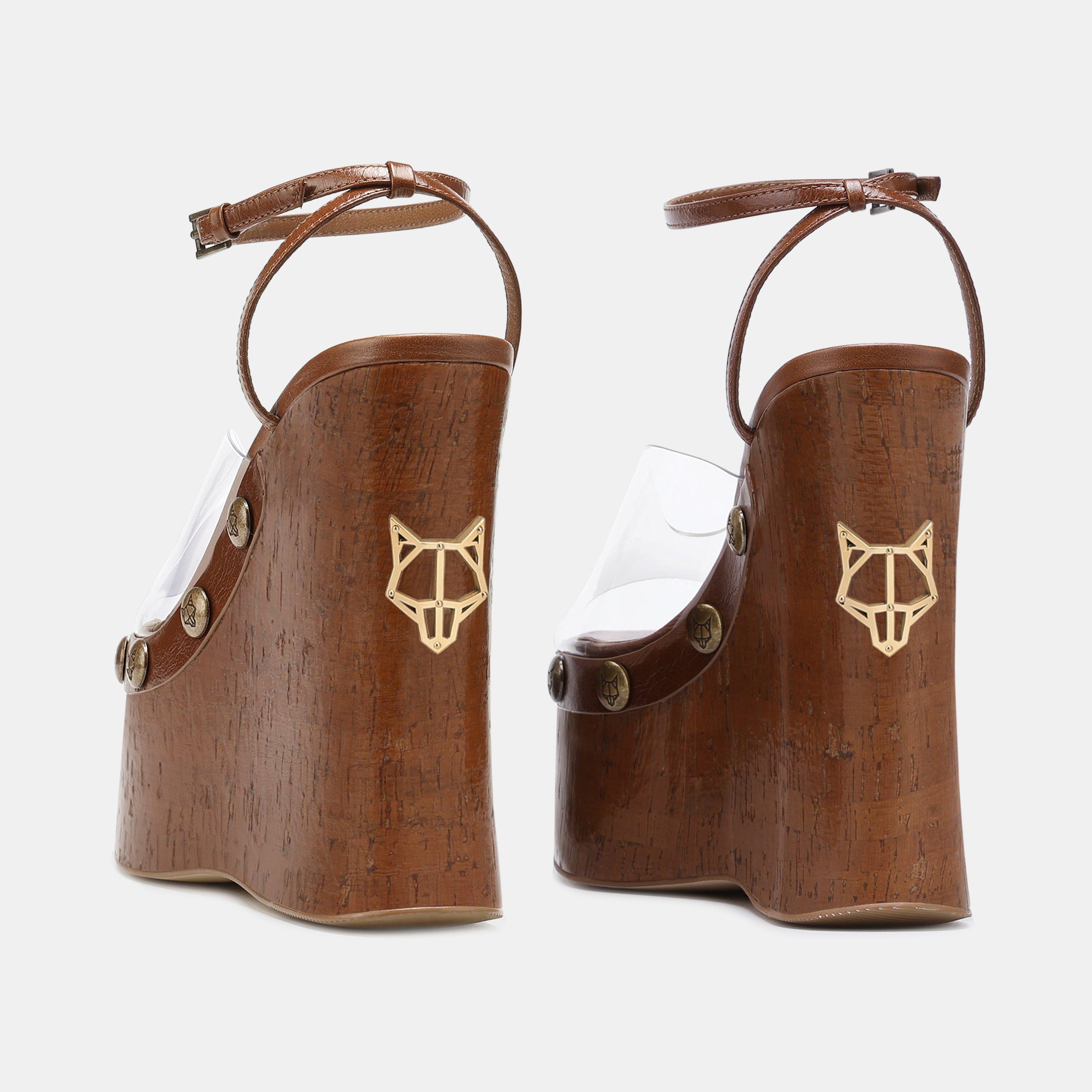 Clear - Naked Wolfe - Wolfe Clear Wedge Ld62 - 4