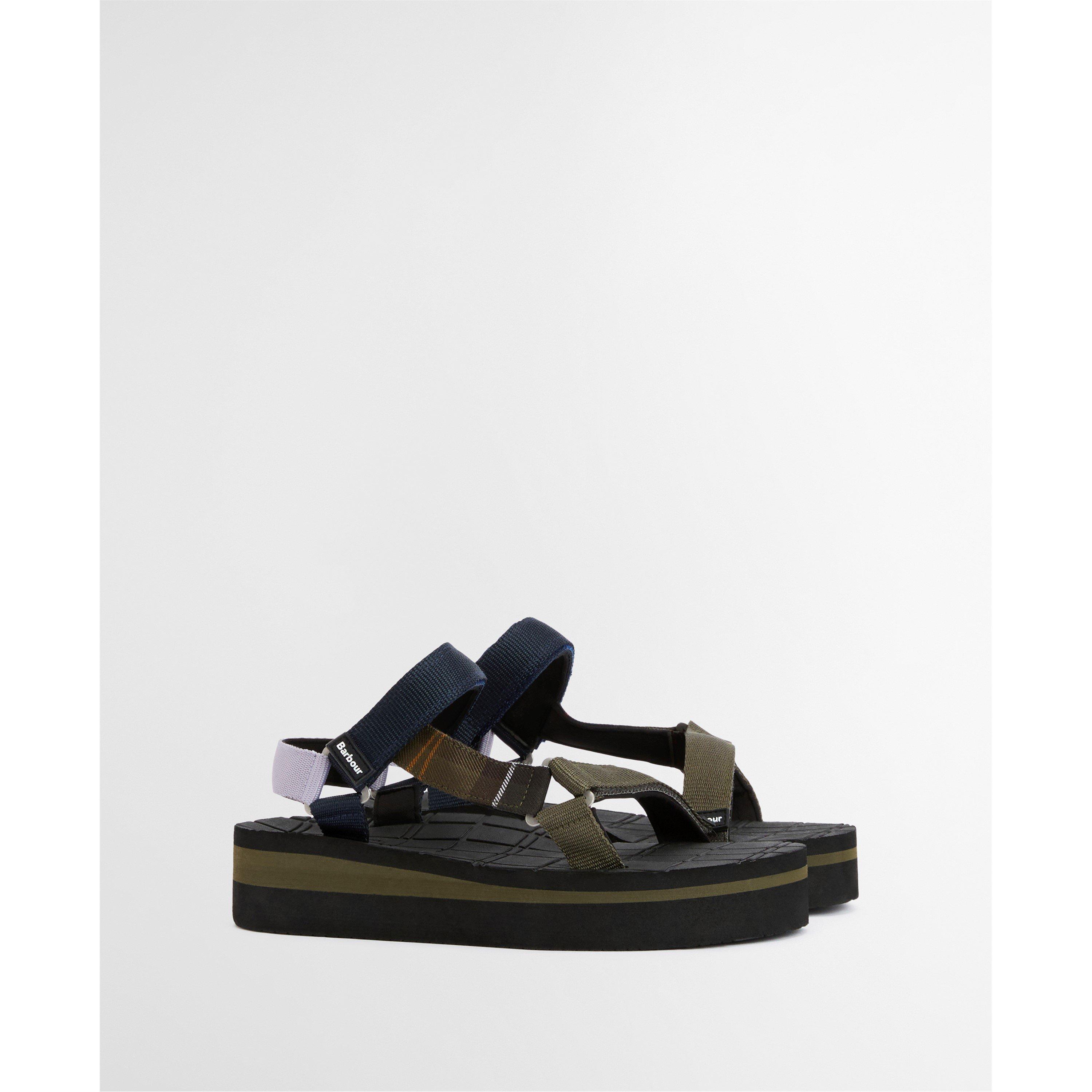 Olive/Tartan - Barbour - B.Li Mila Sandl Ld62 - 2