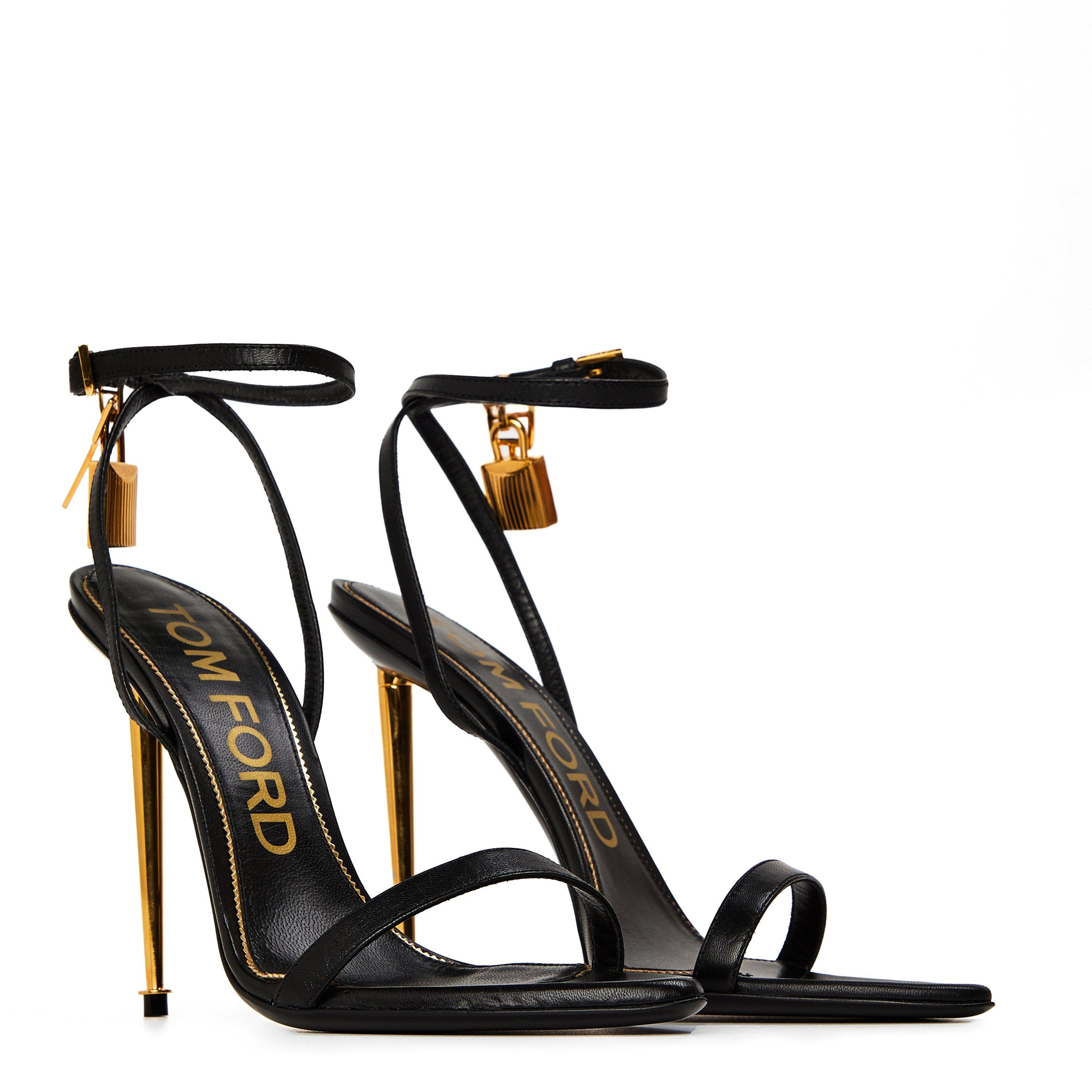 Black - Tom Ford - Women's Padlock Heels - 4