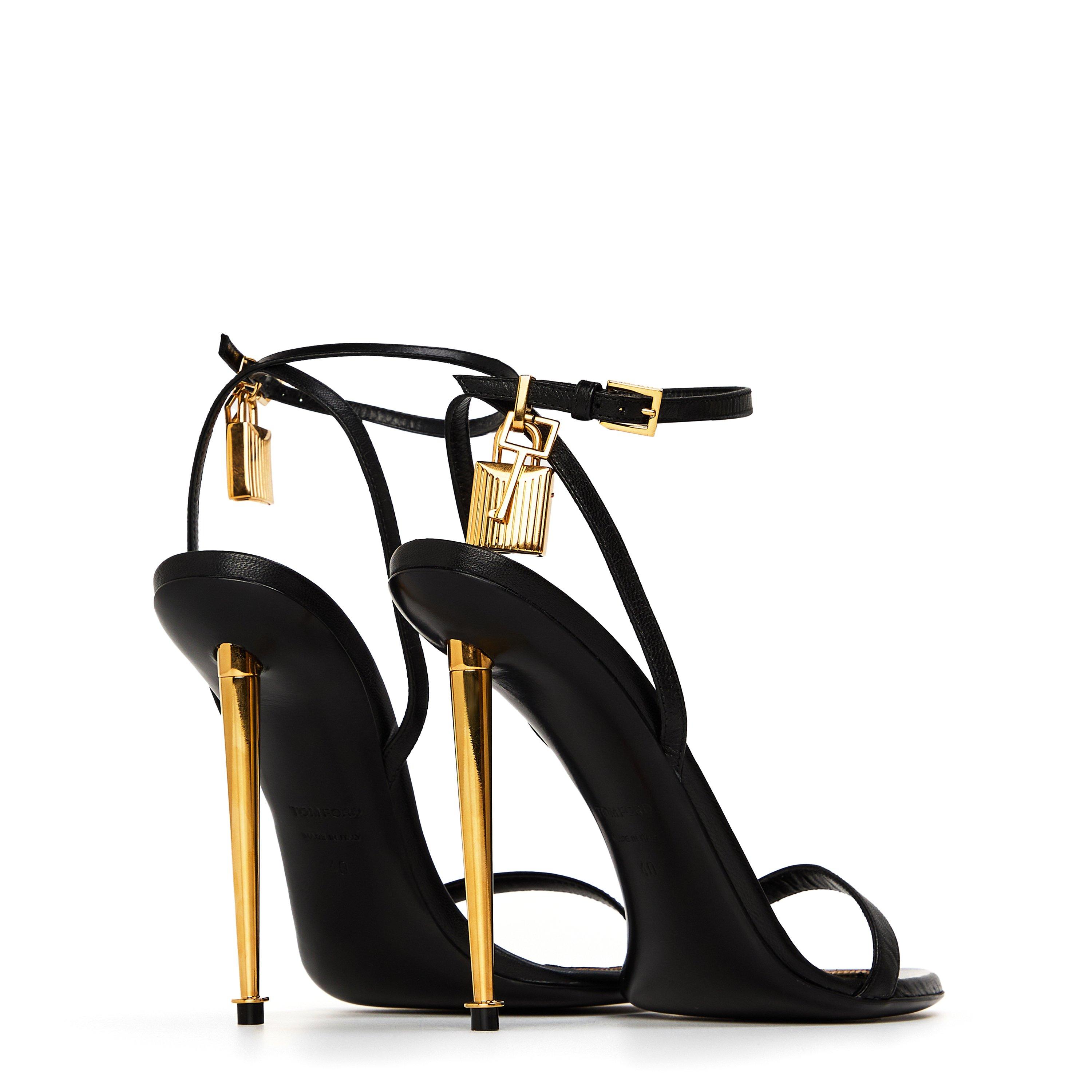 Black - Tom Ford - Women's Padlock Heels - 5