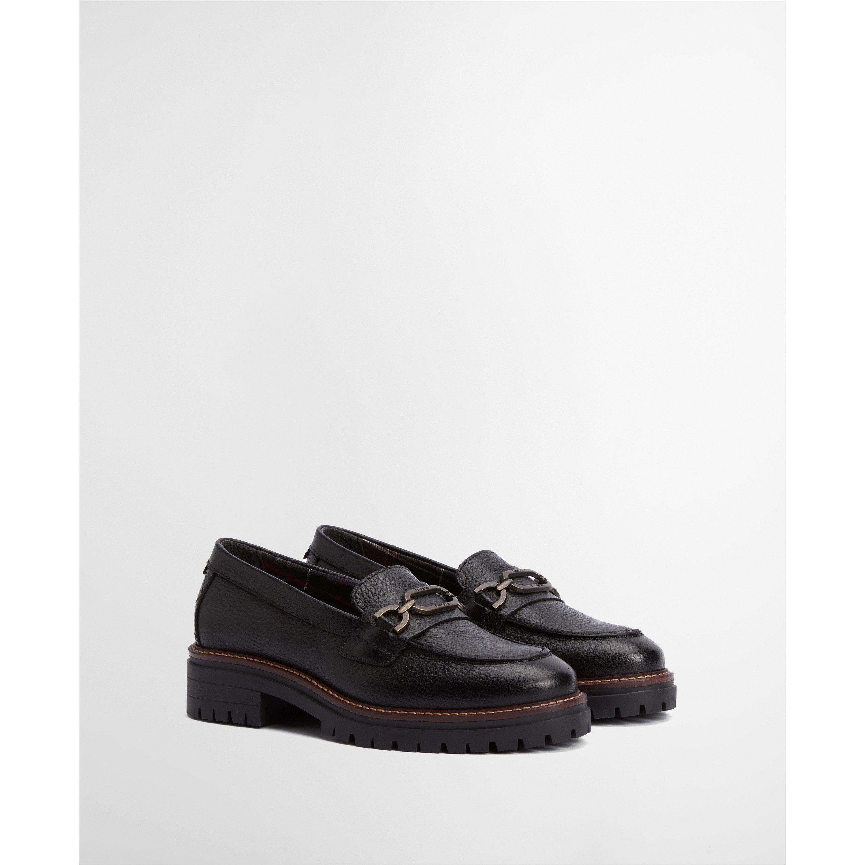 Black - Barbour - Womens Maddie Loafers - 2