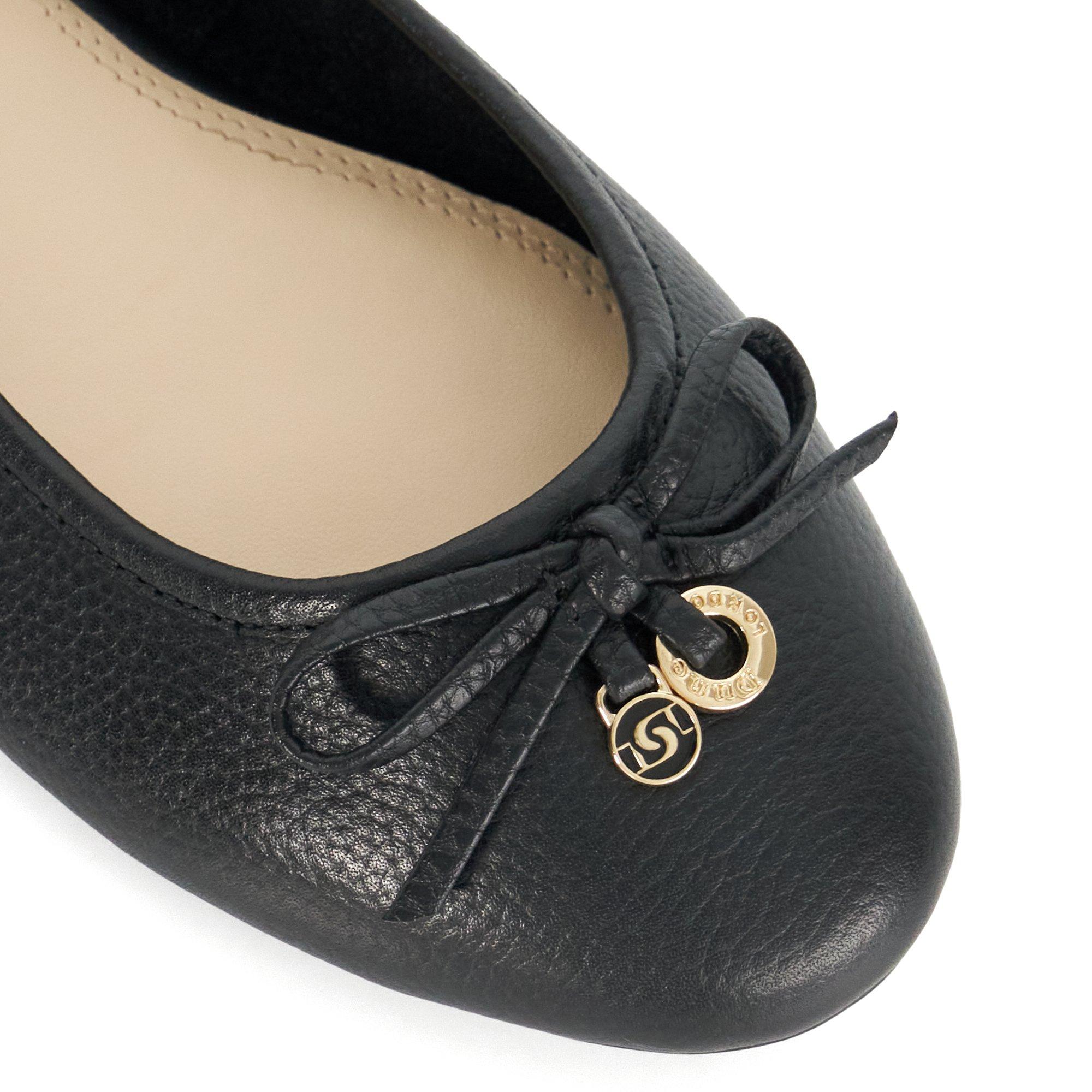 Zwart Leer - Dune London - Women's Harpington Flat Mules - 5