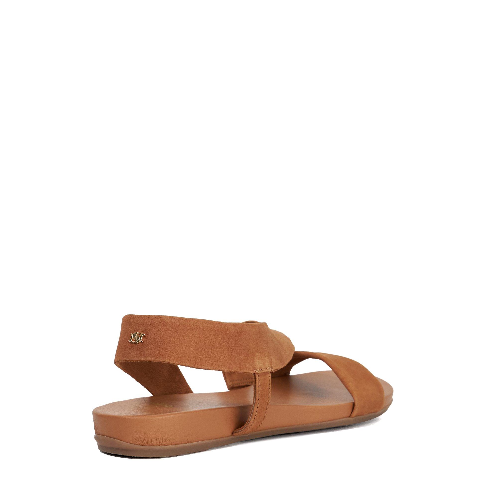 Tan - Dune London - Women's Lucina Flat Sandals - 5