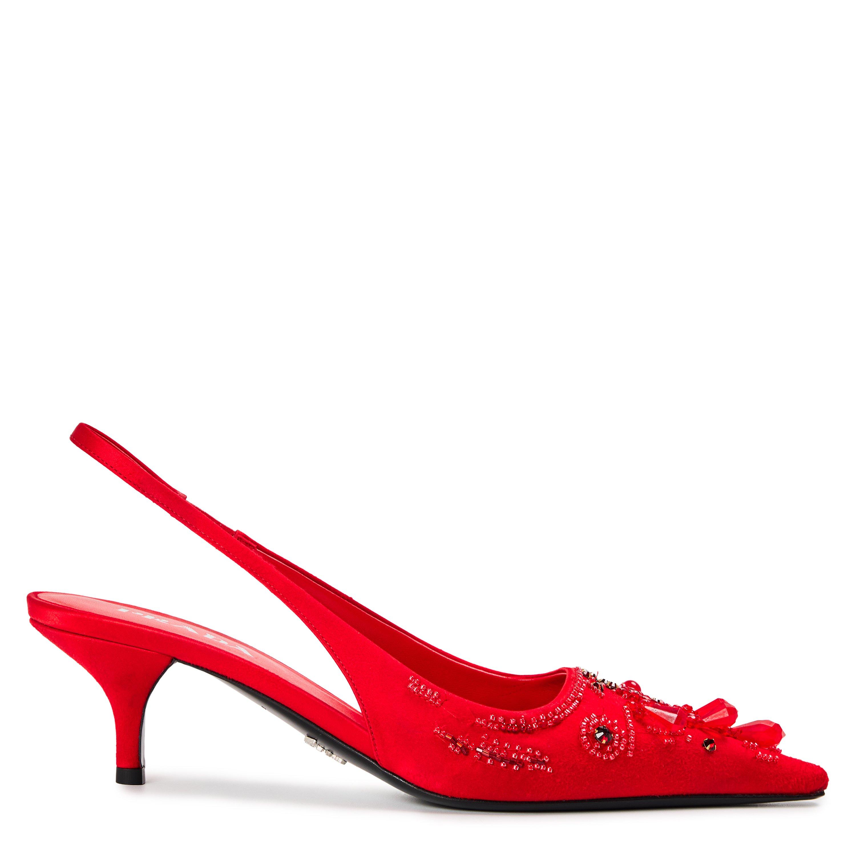 Red - Prada - Prada Runway Embelli Ld64 - 1