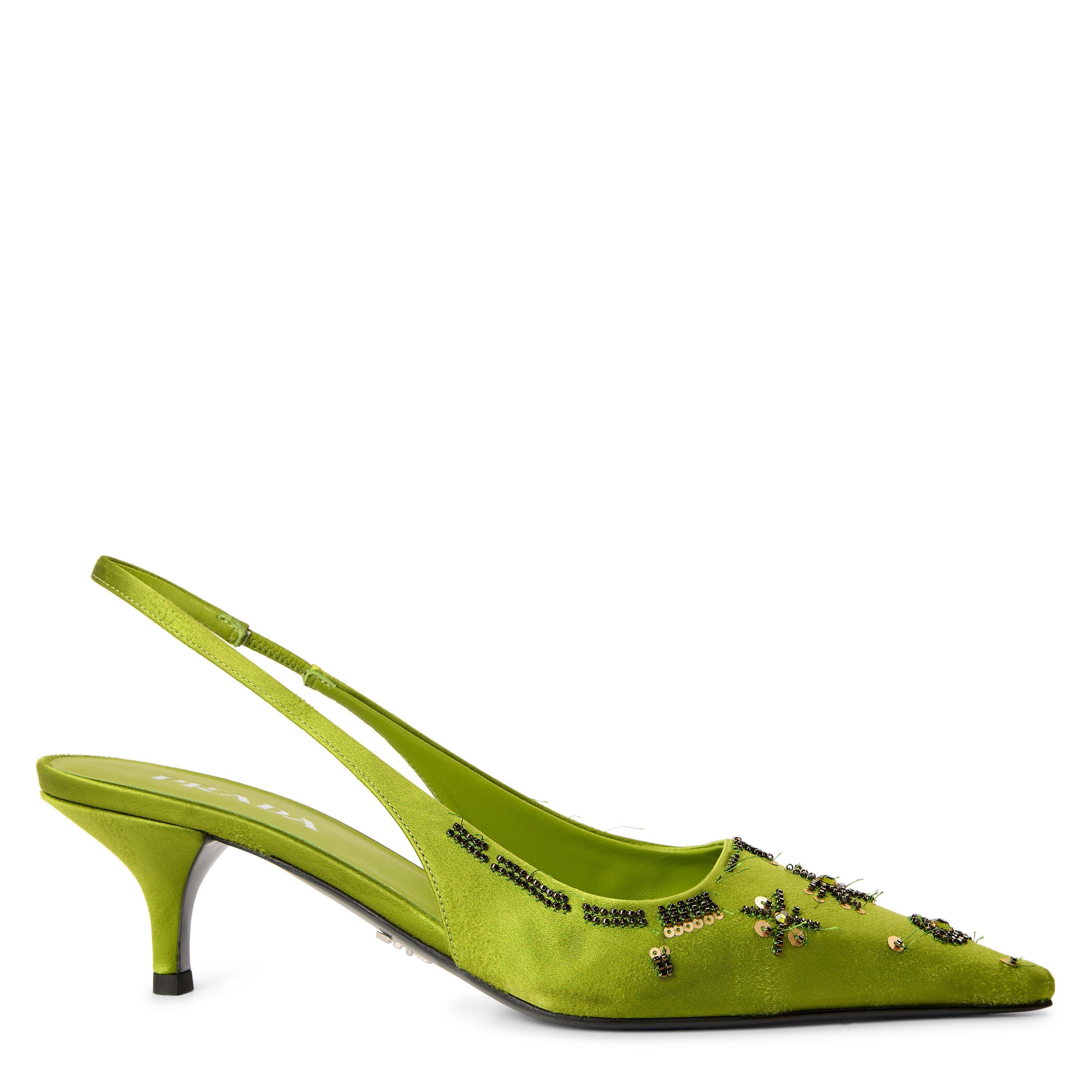 Prada Babies Pumps - Female - Pumps - Green - 5 Uk - Shoes - Image 2