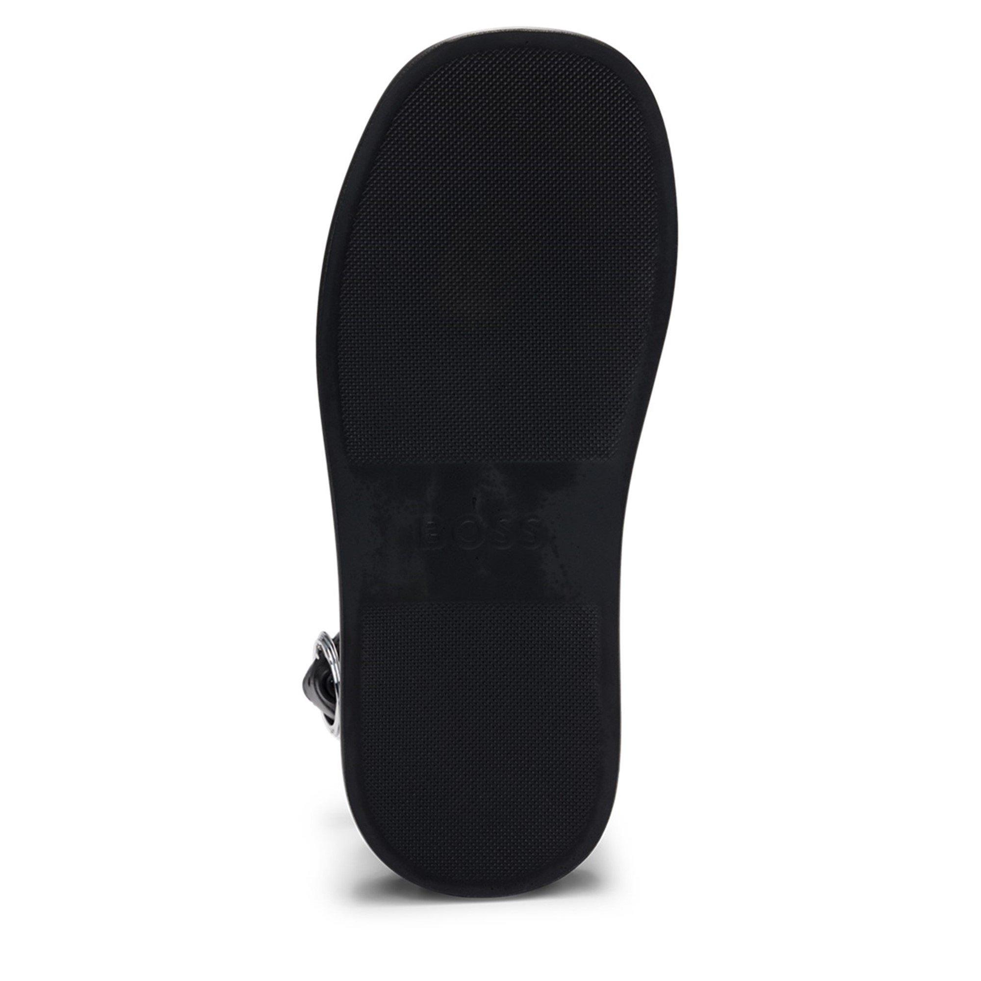 Black - Boss - Women's Scarlet Sandal C Flat Sandals - 8