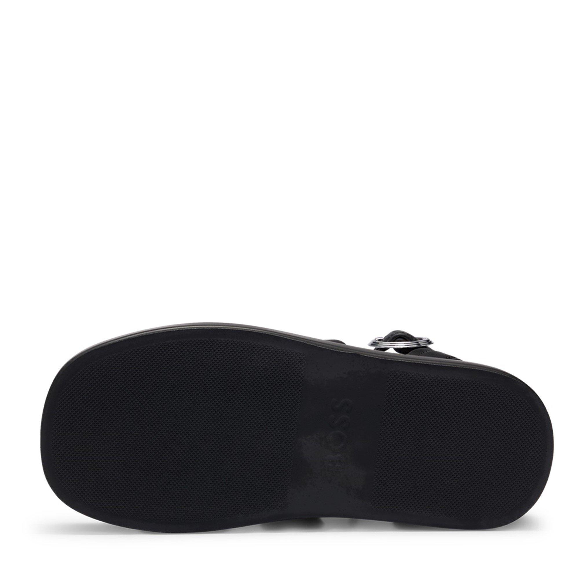 Black - Boss - Women's Scarlet Sandal C Flat Sandals - 10