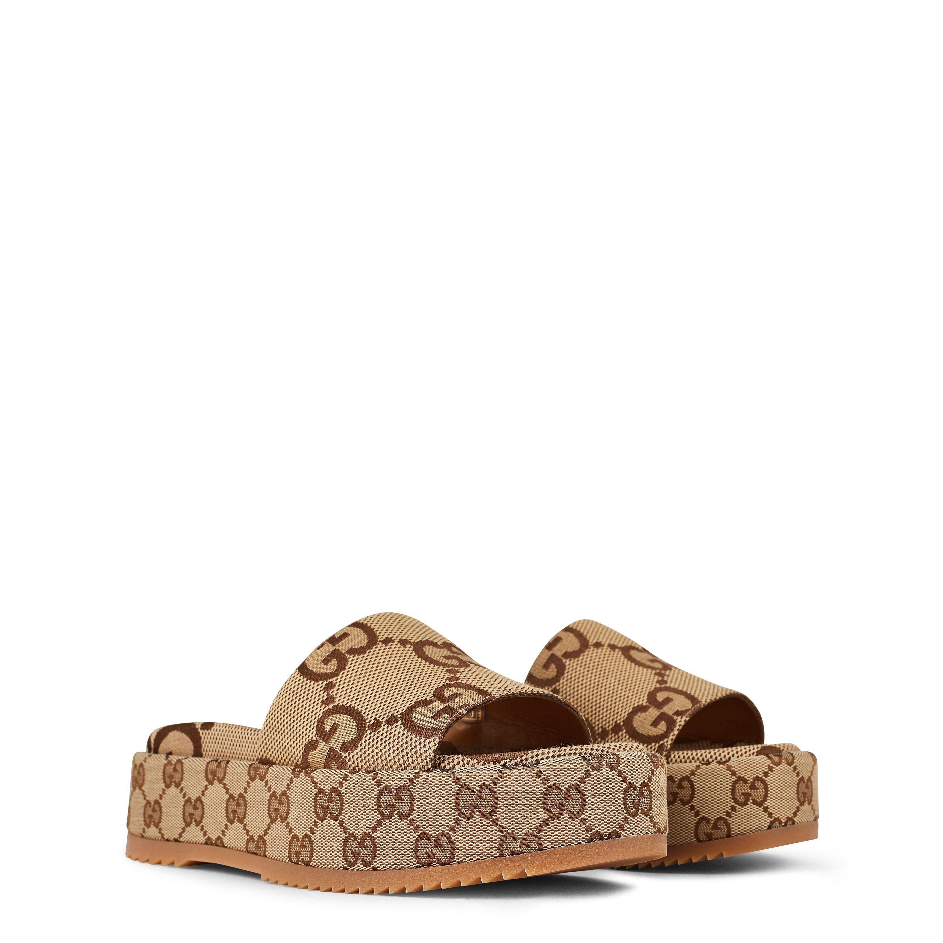 Camel 2580 - Gucci - Platform Slide Sandals - 4