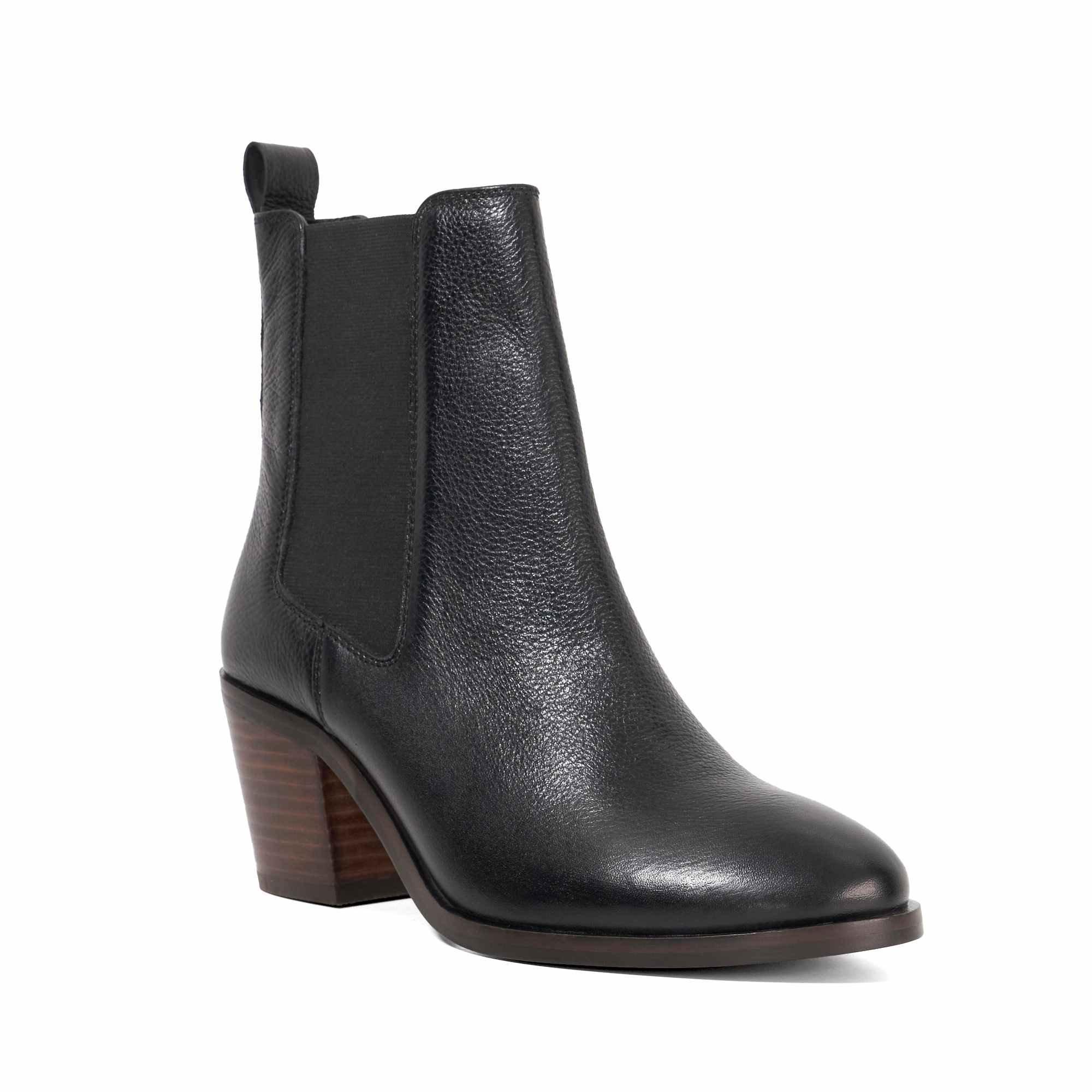 Black Leather - Dune London - Pasil Boots - 2