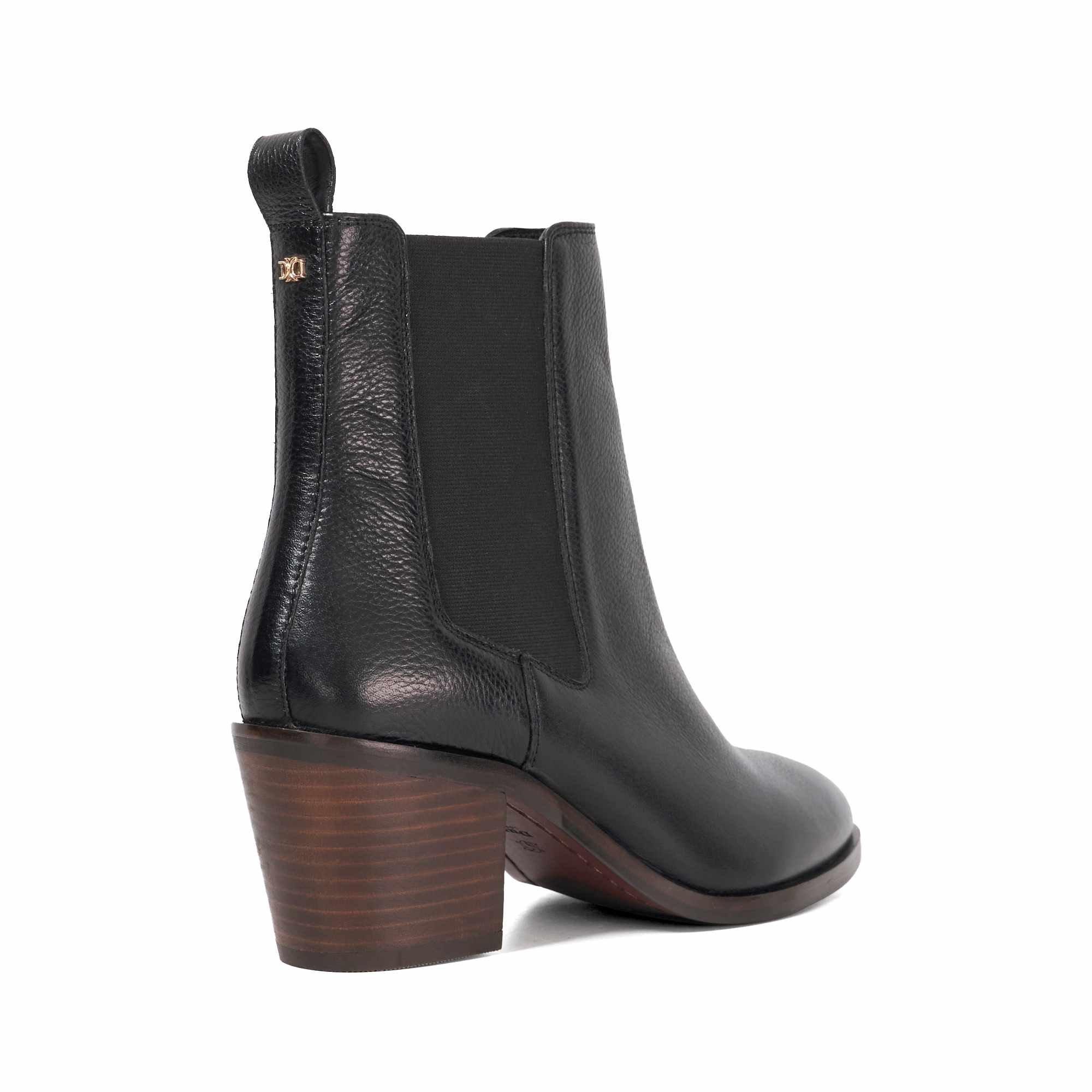 Black Leather - Dune London - Pasil Boots - 3