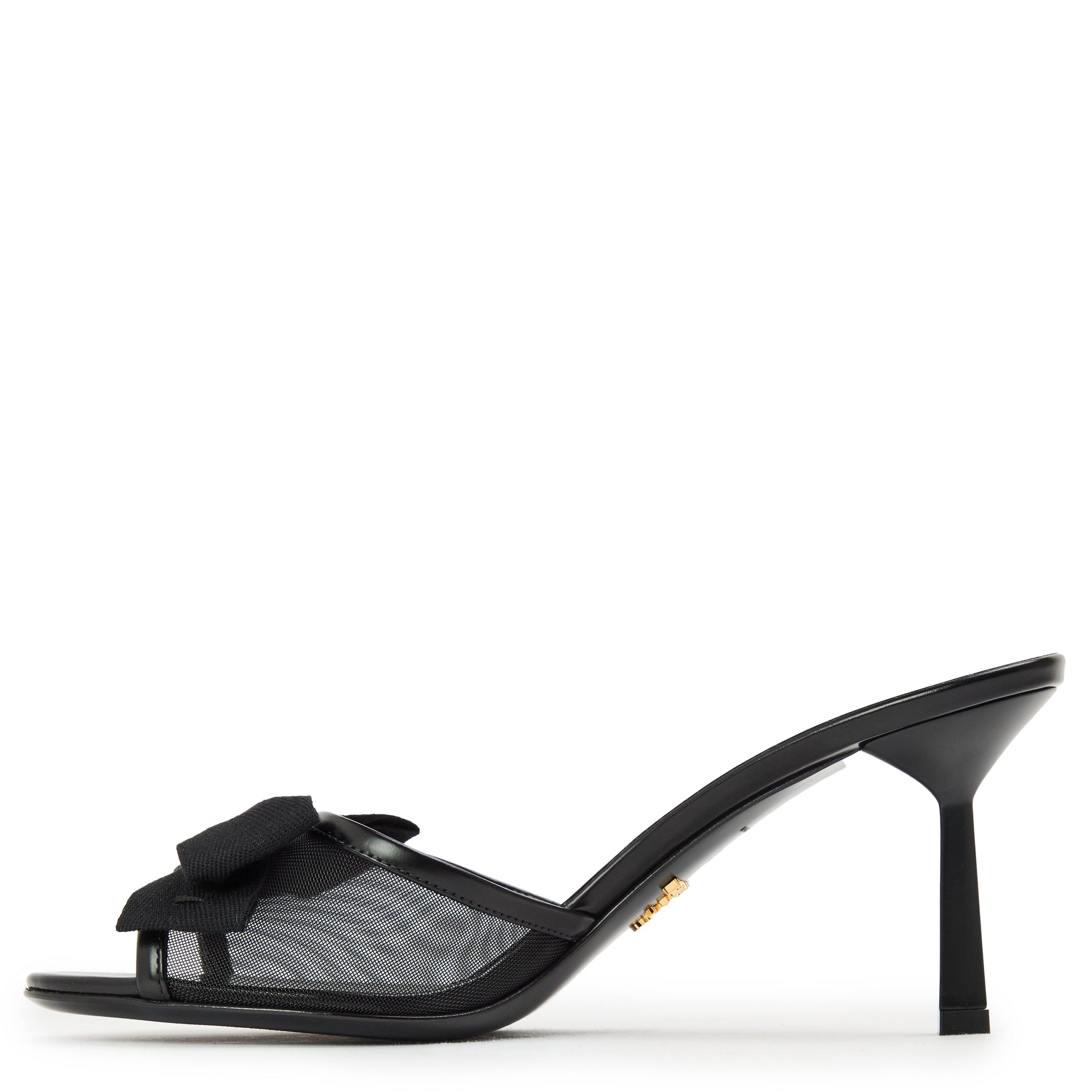 Nero - Prada - Prada Bow Heel Mule Ld62 - 2
