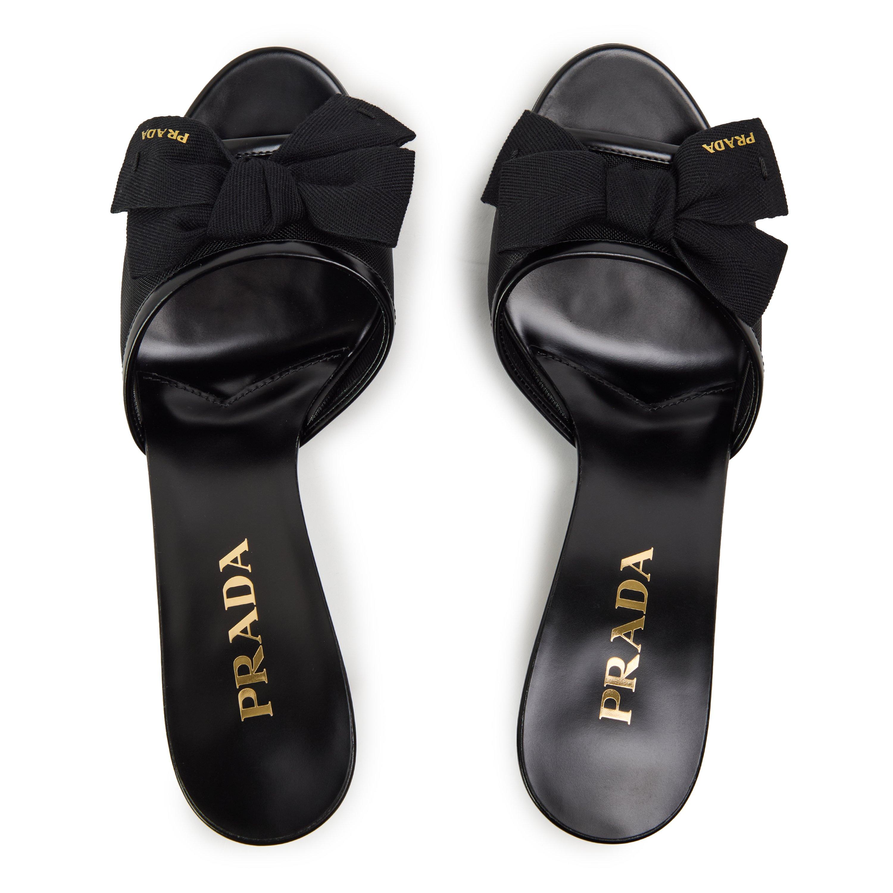 Nero - Prada - Prada Bow Heel Mule Ld62 - 4