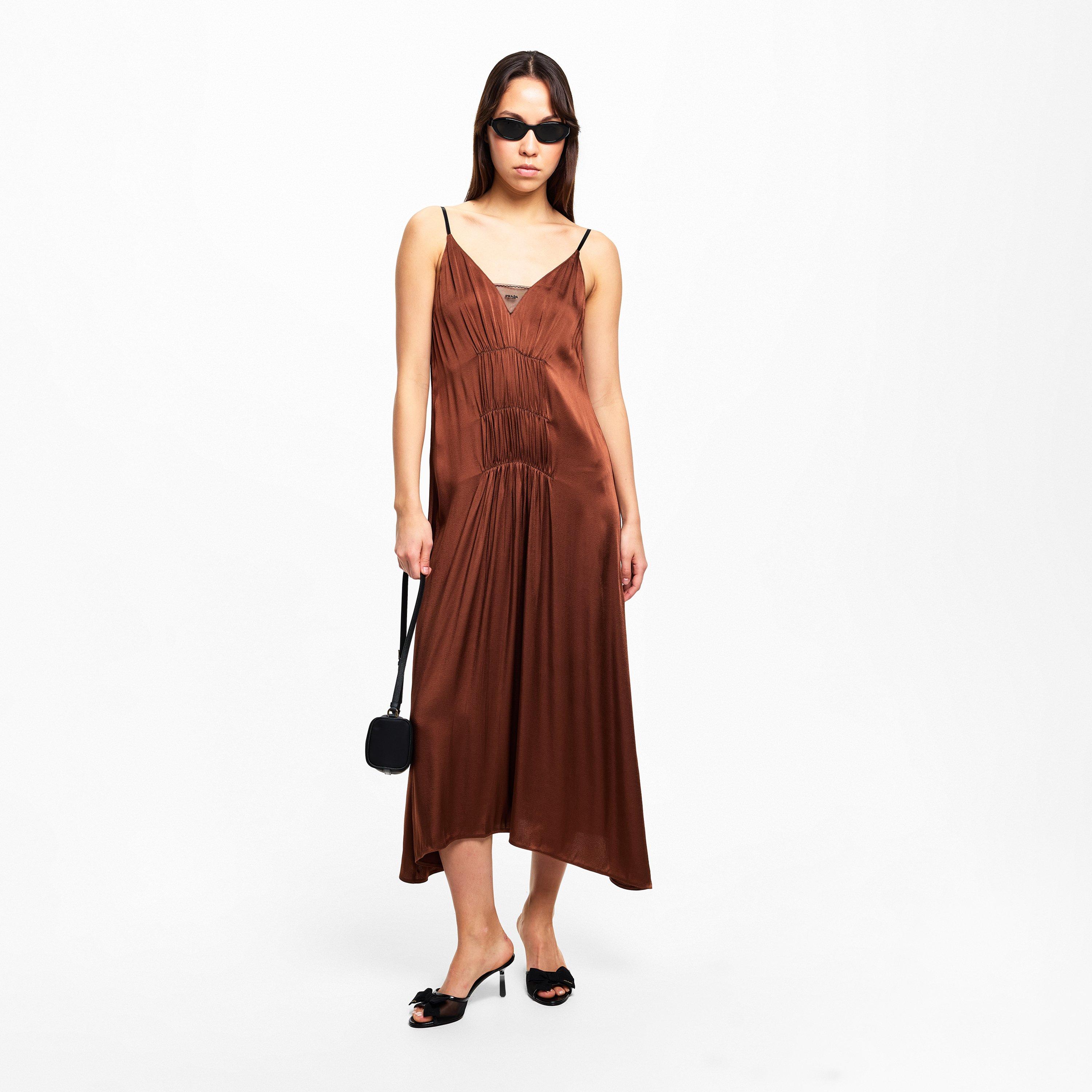 Nero - Prada - Women's Bow Heeled Mules - 6